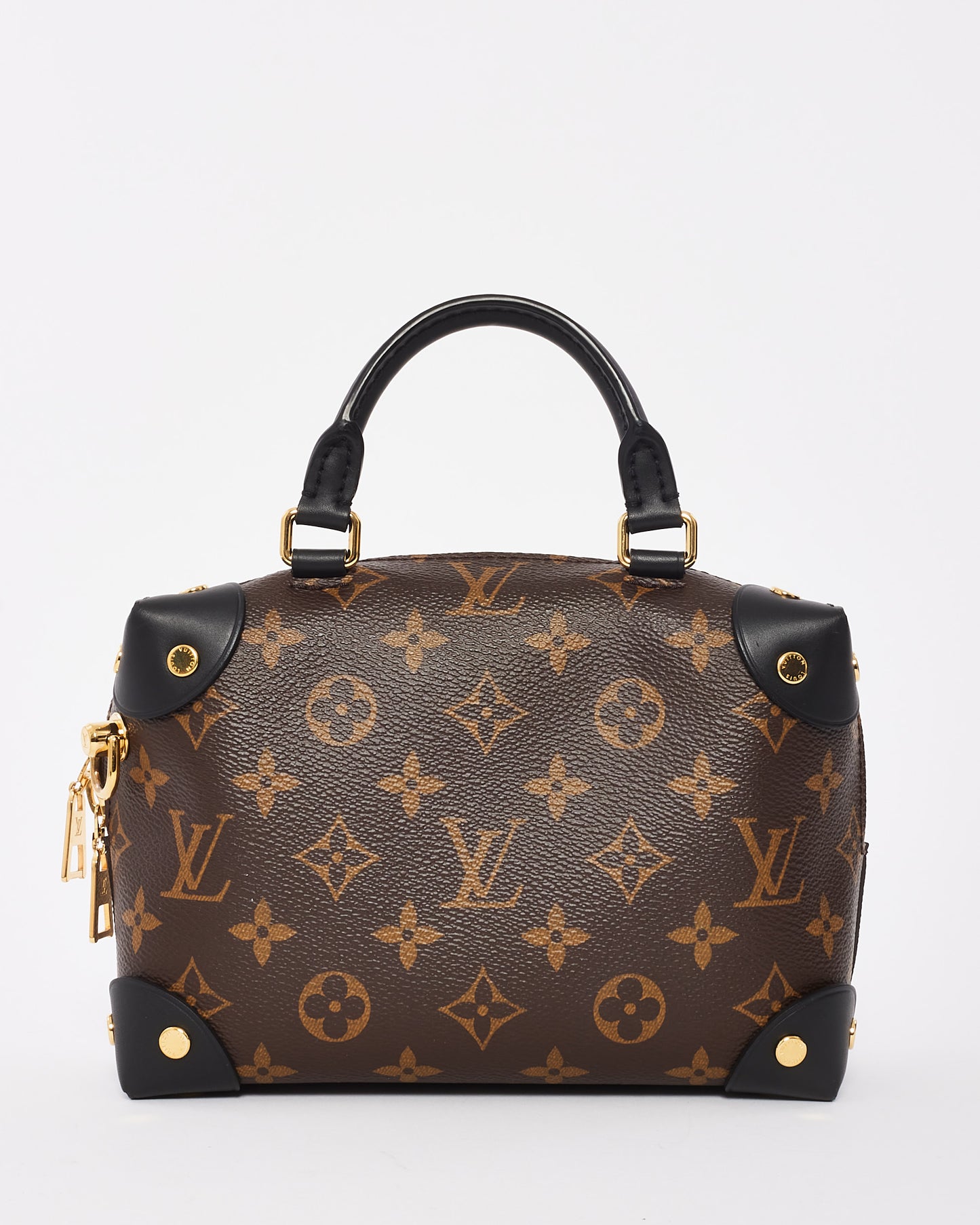 Louis Vuitton Monogram Canvas Petite Malle Souple Shoulder Bag