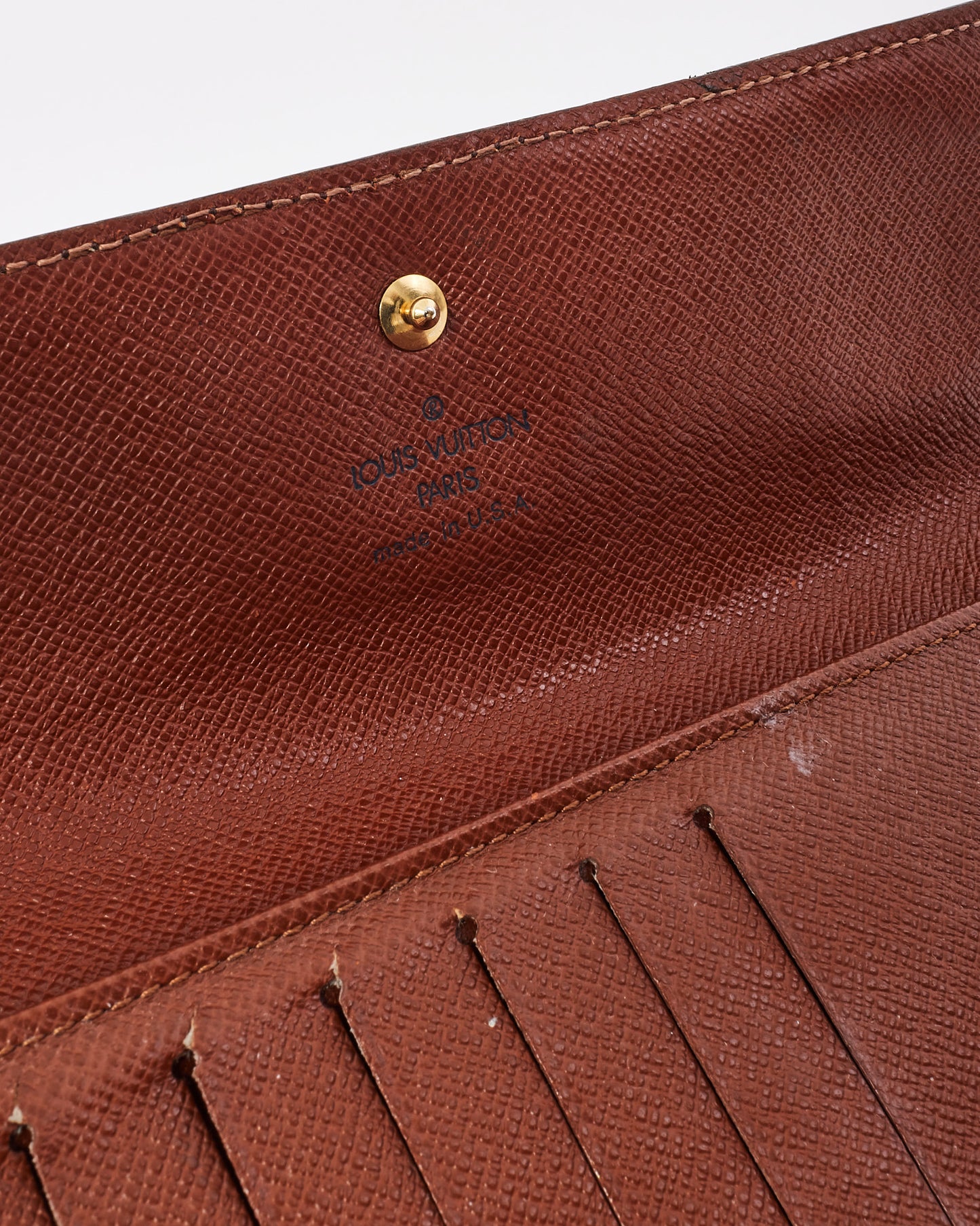 Louis Vuitton Monogram Canvas Sarah Wallet