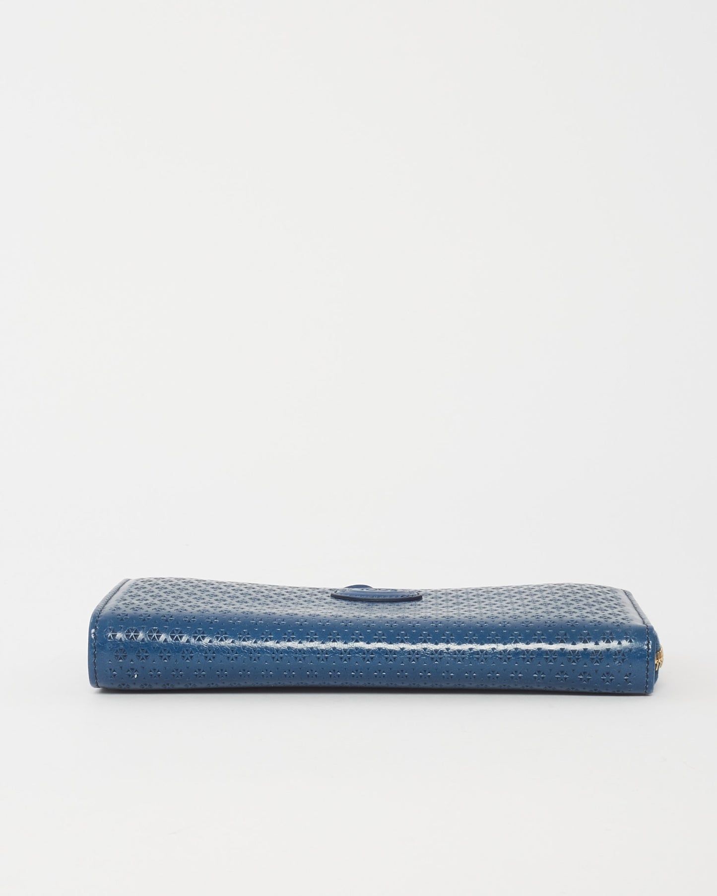 Tod's Blue Zip Long Wallet