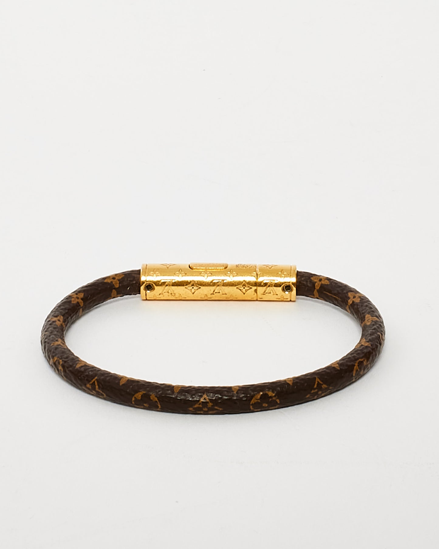 Bracelet confidentiel quotidien en toile monogram Louis Vuitton