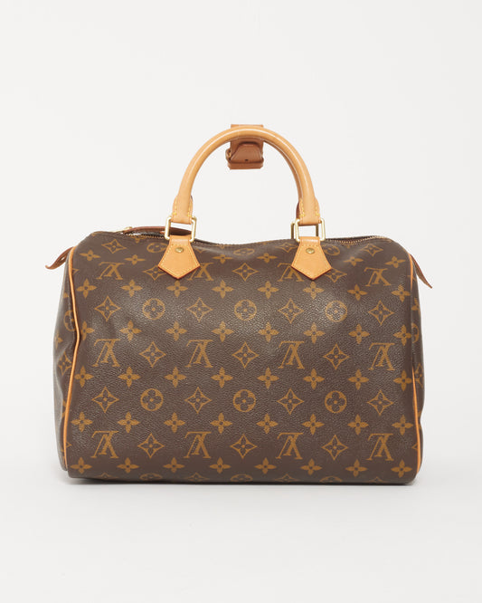 Louis Vuitton Toile Monogram Speedy 30