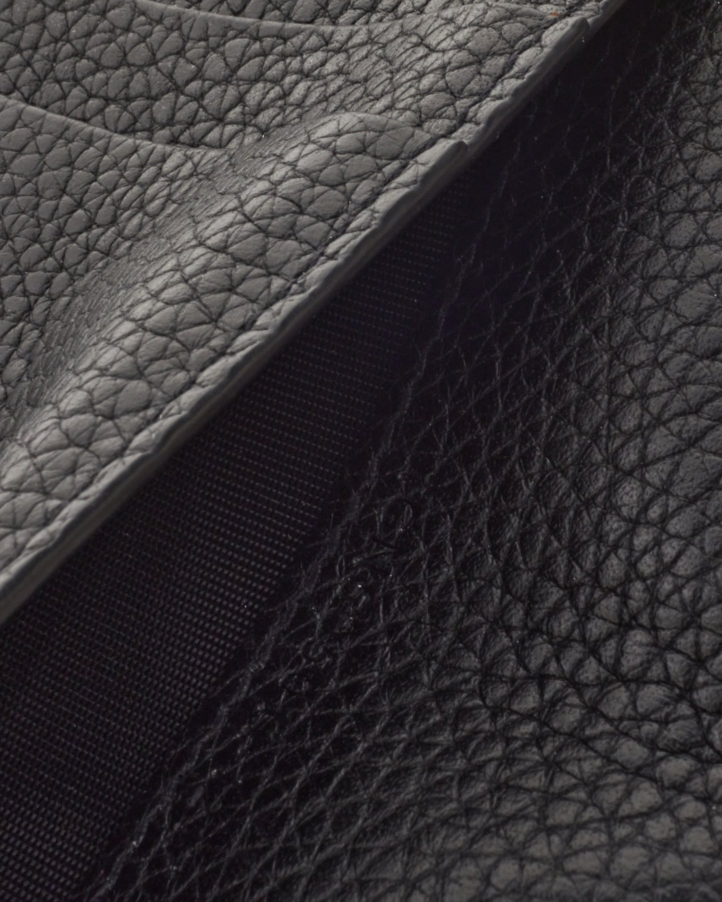 Saint Laurent Black Leather "Sac Du Jour" Compact Wallet
