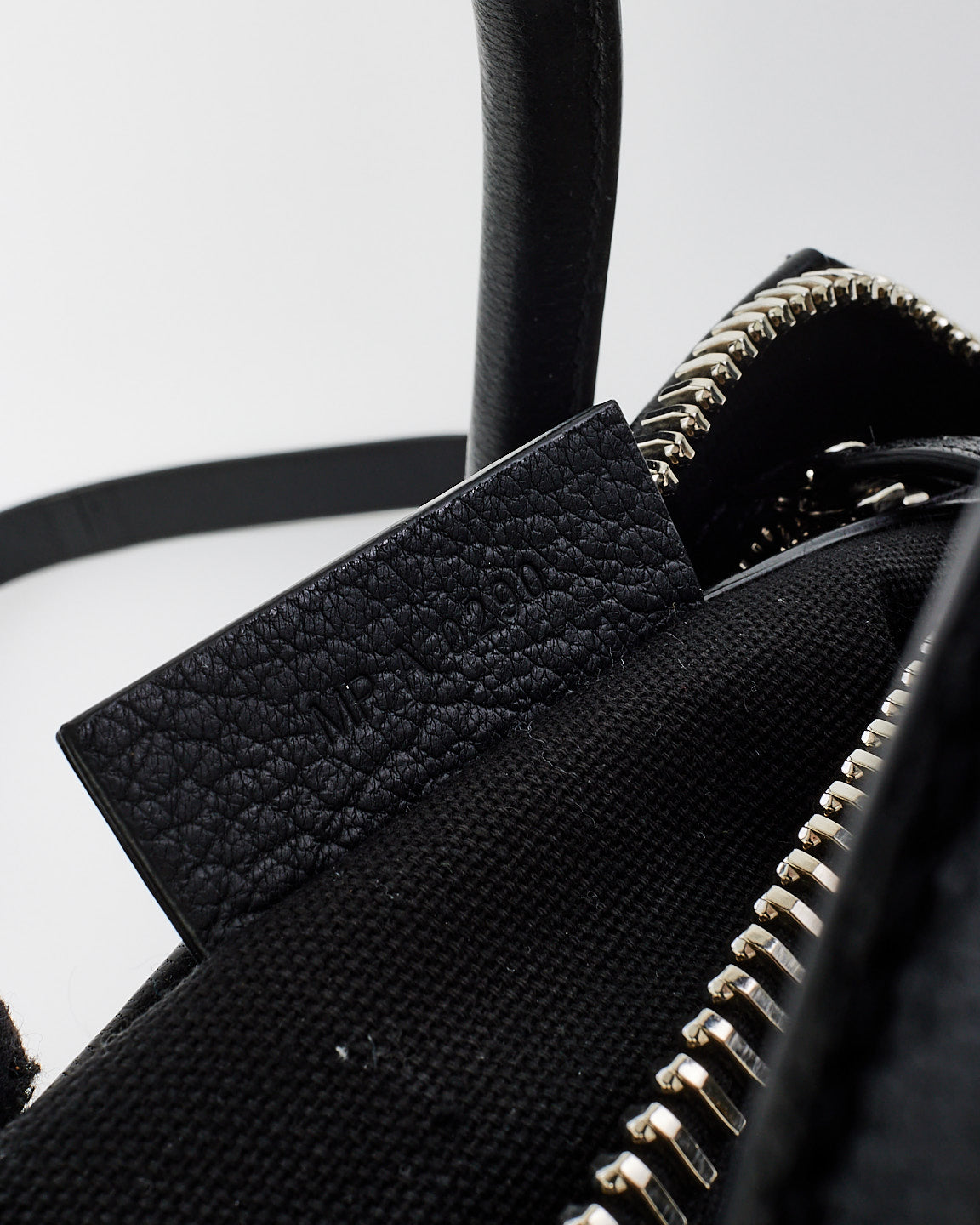 Givenchy Black Grained Leather Mini Antigona Bag