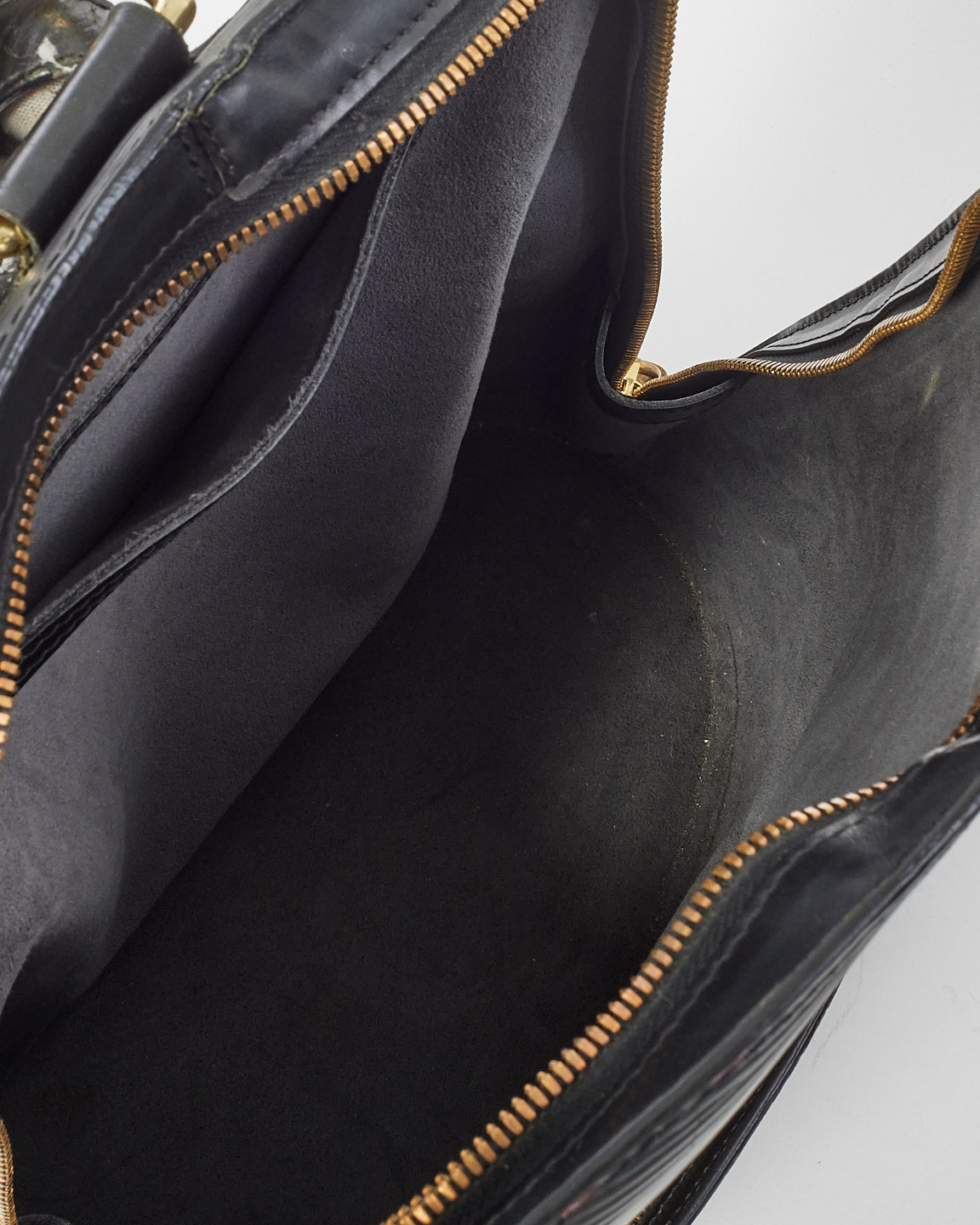 Louis Vuitton Vintage Black Epi Leather Gobelins Backpack