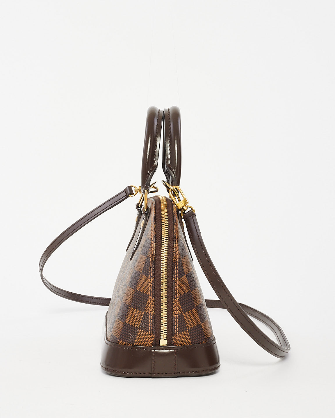 Explore a Louis Vuitton Damier Ebene Alma BB Authenticated Pre