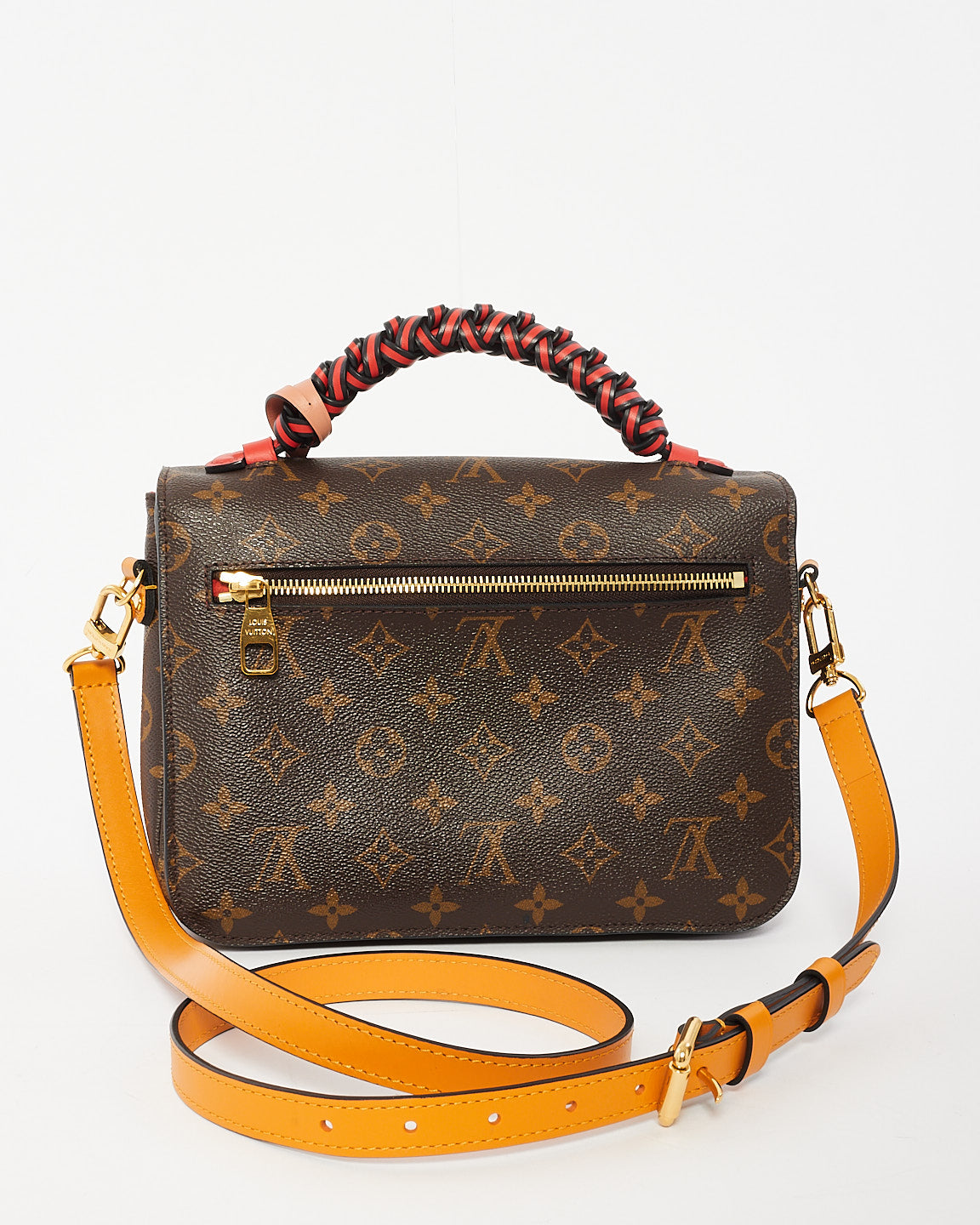 Louis Vuitton Monogram Braided Handle Pochette Metis