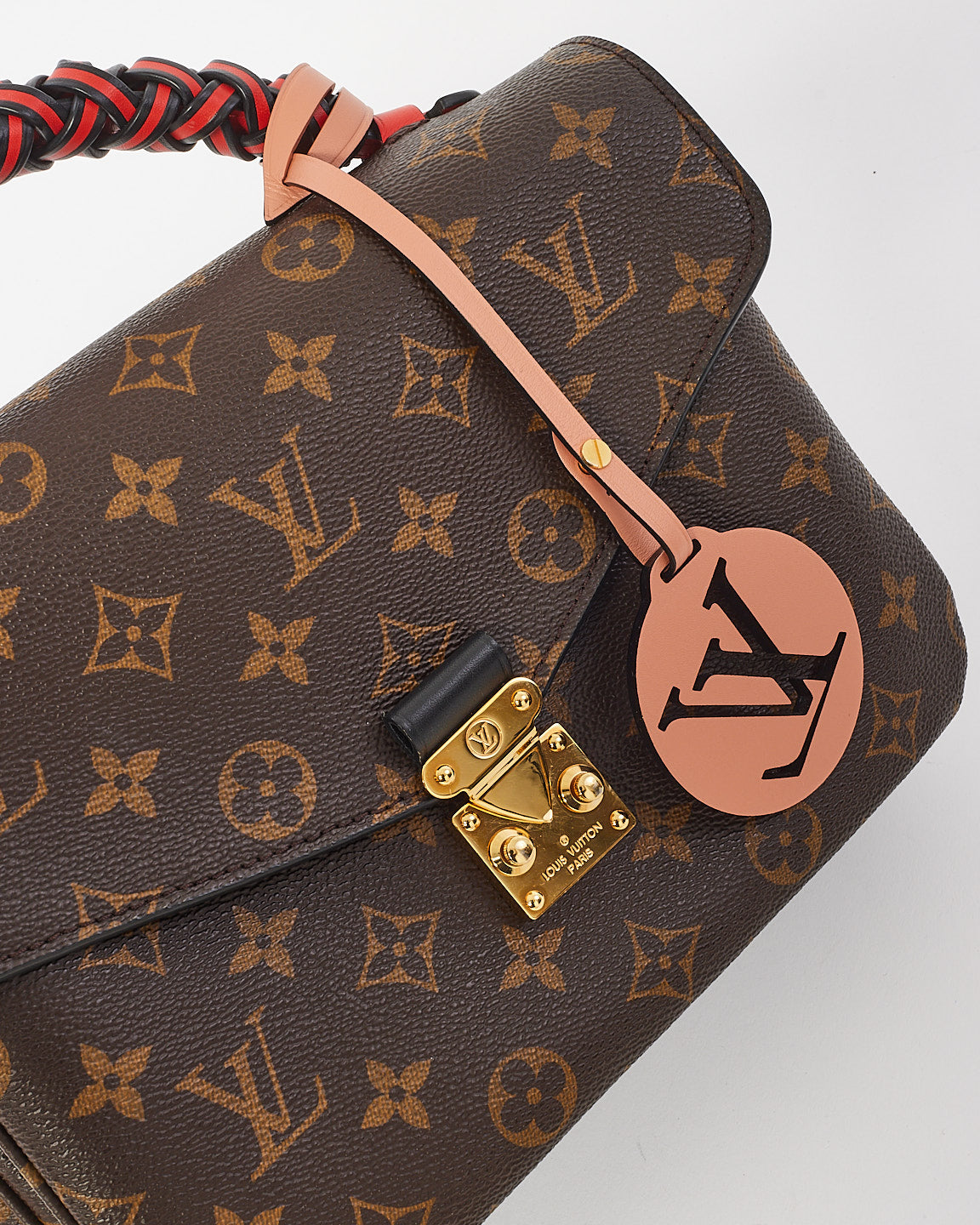 Louis Vuitton Monogram Braided Handle Pochette Metis