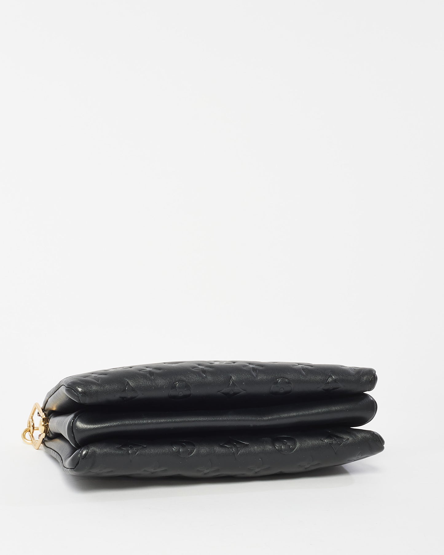 Louis Vuitton Black Monogram Empreinte Leather Coussin Bag