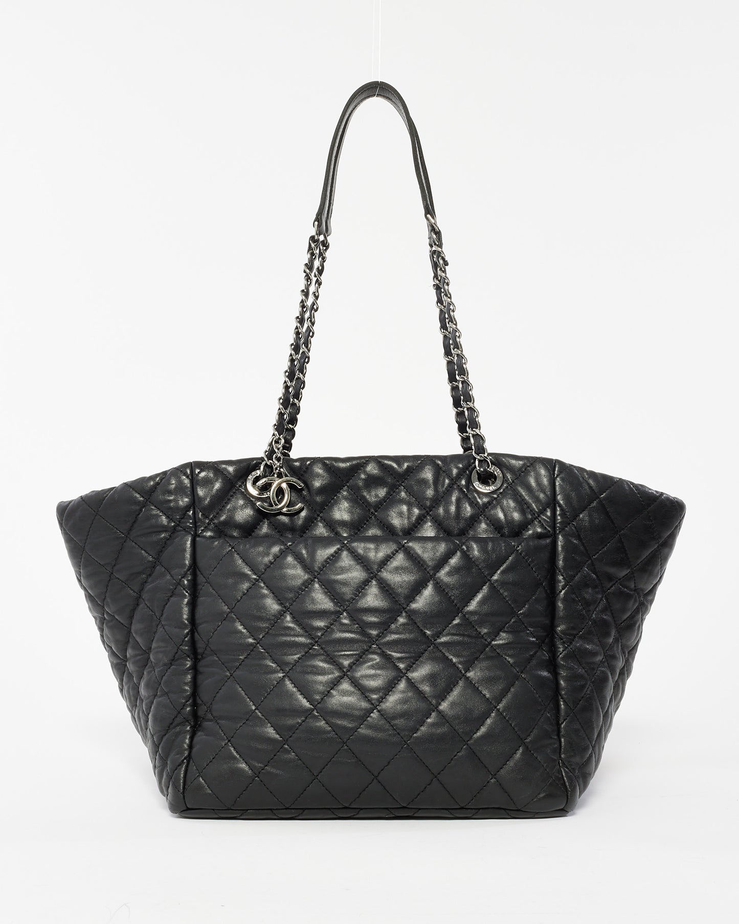 Cabas Chanel Ultimate Stitch en cuir de veau noir