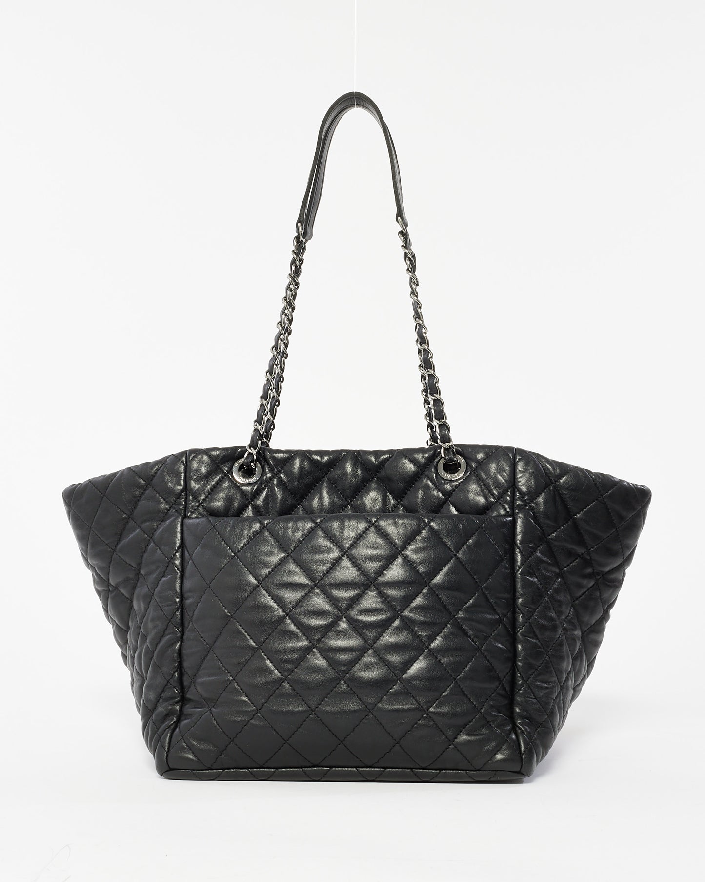 Cabas Chanel Ultimate Stitch en cuir de veau noir