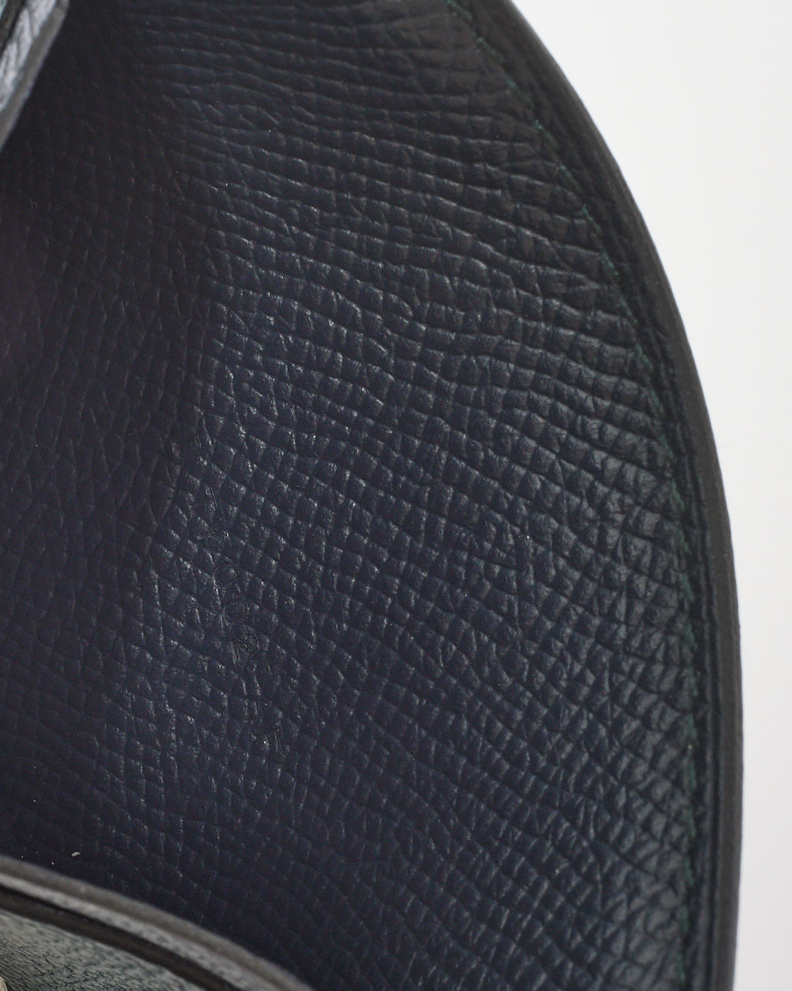 Hermès Noir & Vert Anglais Epsom Leather City 4CC Jungle Card Holder