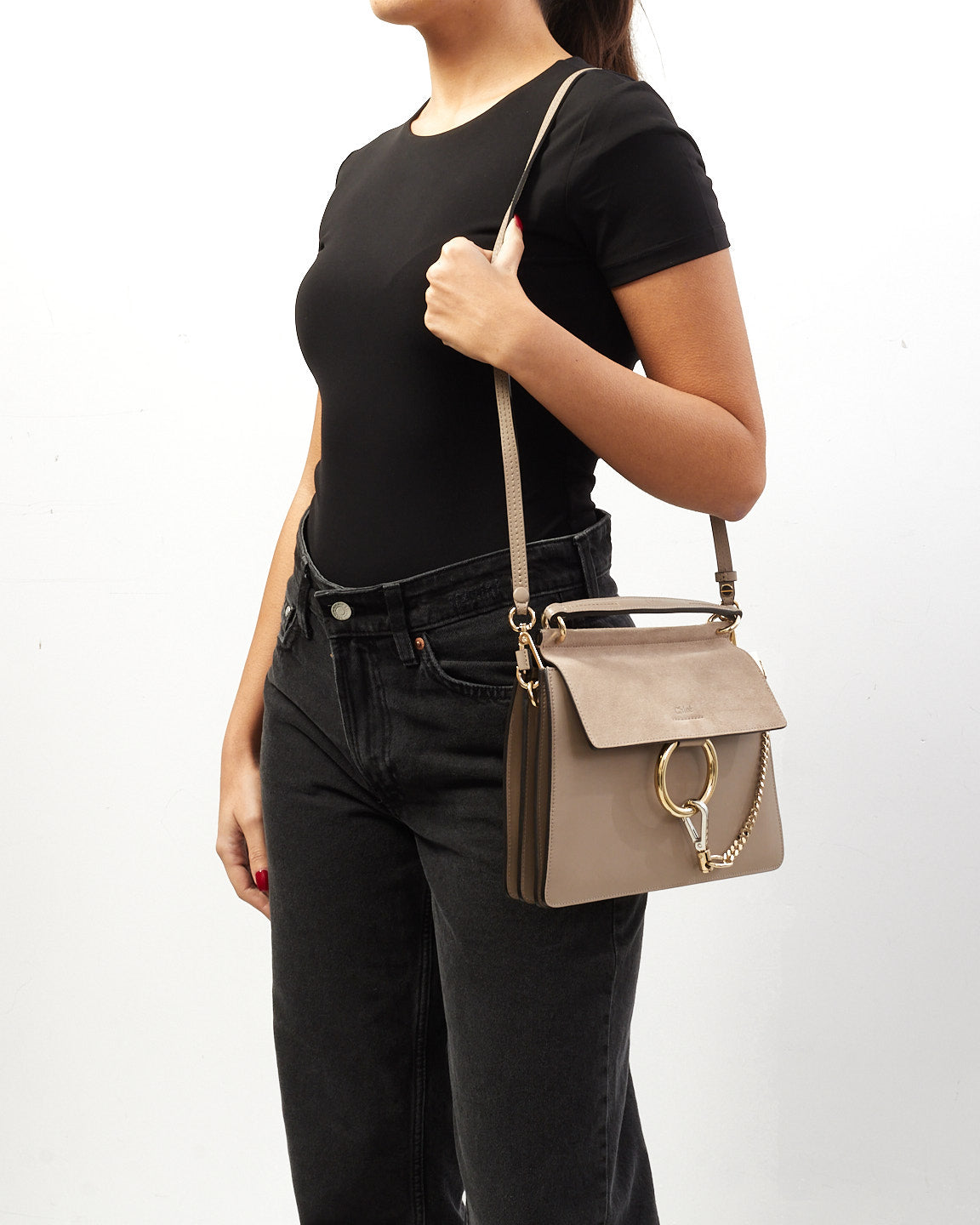 chloe faye tobacco ONE YEAR LATER | Review | Preowned | Ana Maria Patch pocket and embossed logo at three CHLOE Mini Faye Leather Crossbody