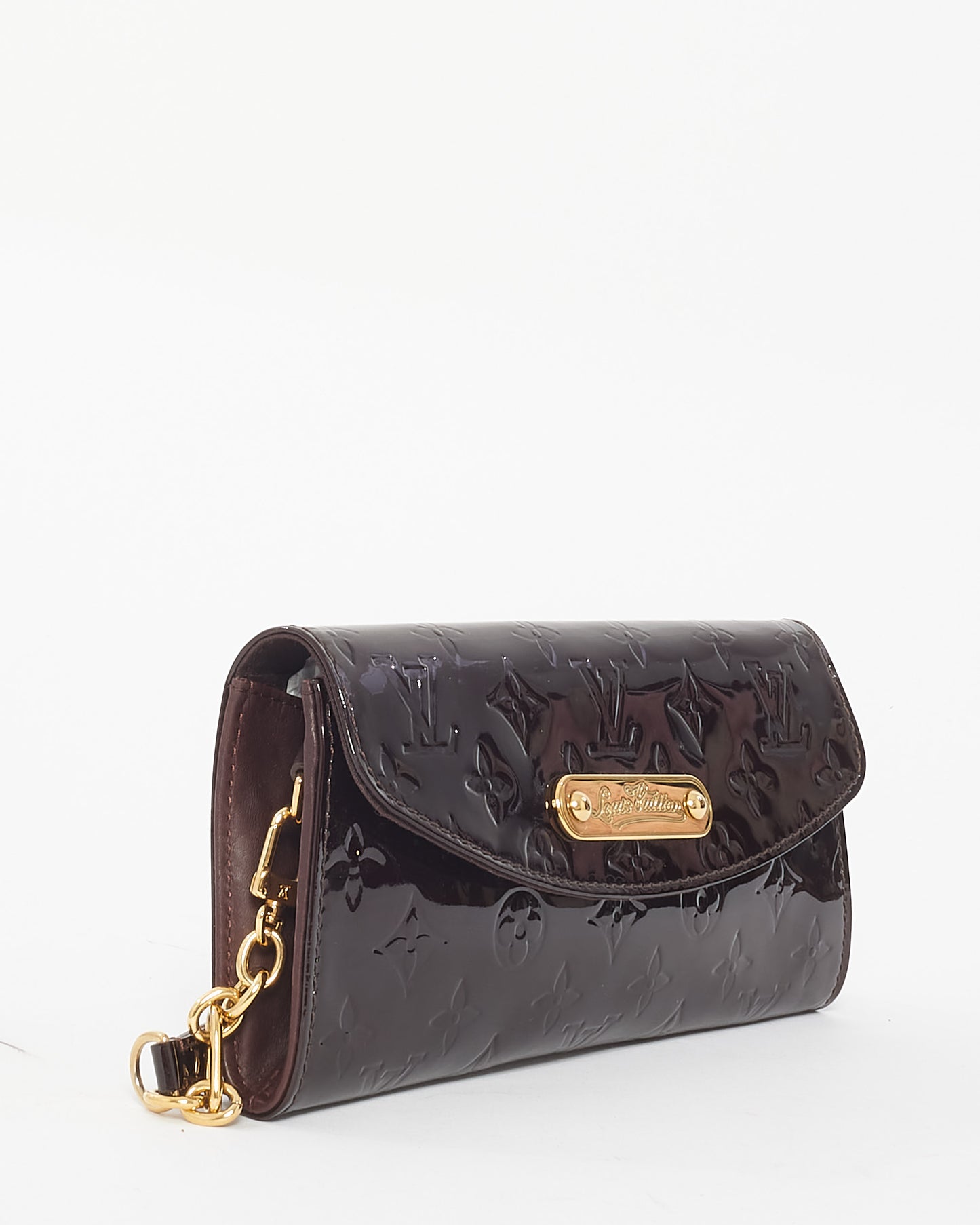 Louis Vuitton Amarant Patent Leather Shoulder Bag
