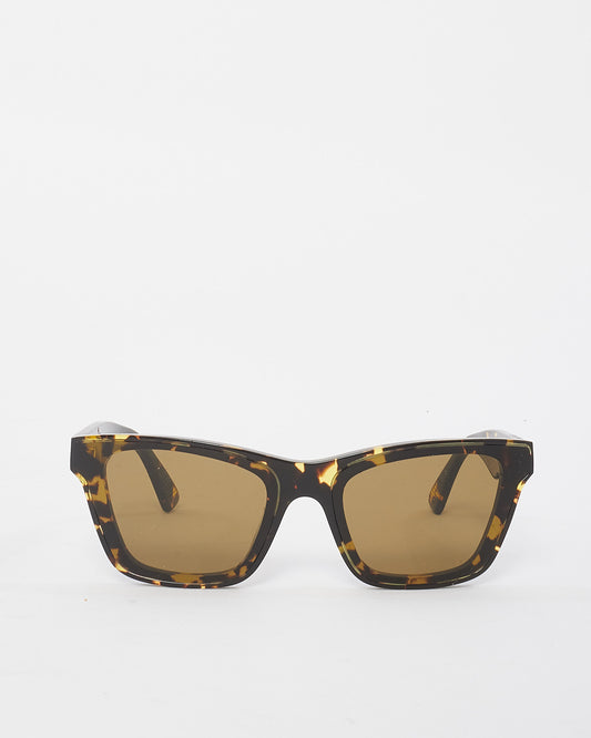 Bottega Veneta Tortoise Wayferer Sunglasses