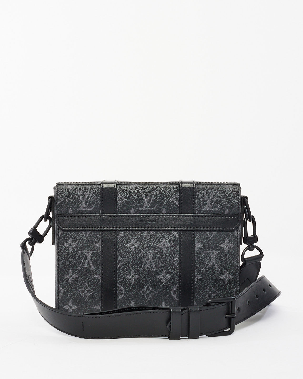 Louis Vuitton Eclipse Monogram Canvas Soft Trunk Flap Crossbody Bag