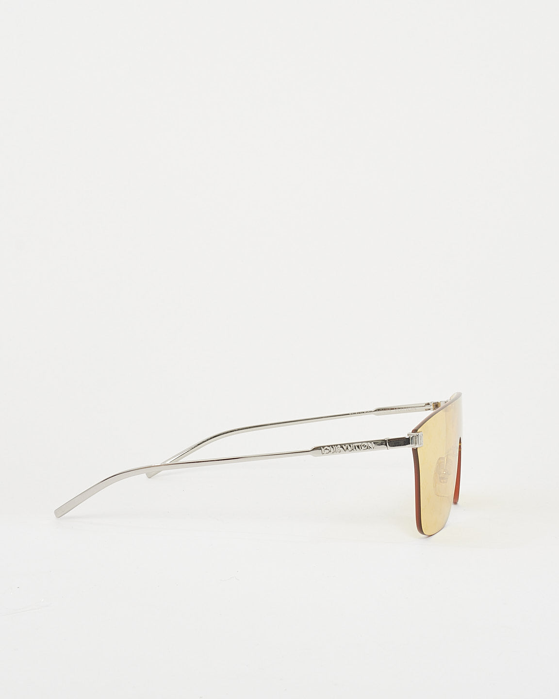 Louis Vuitton Yellow Monogram Showdown Shield Sunglasses