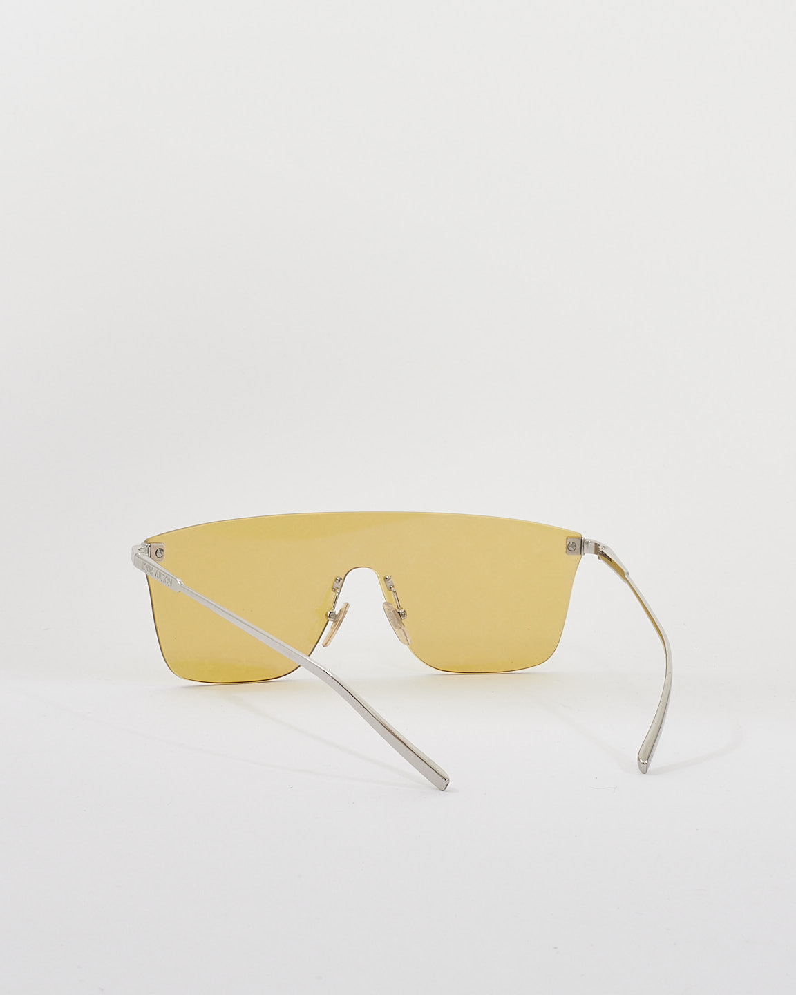 Louis Vuitton Yellow Monogram Showdown Shield Sunglasses
