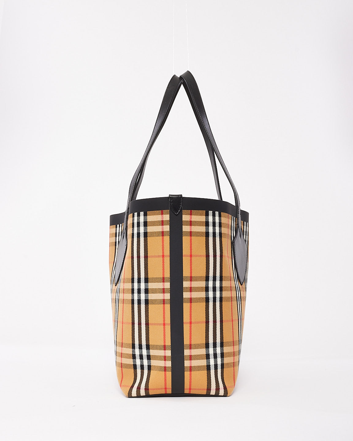 Burberry Vintage Check Reversible "The Giant" Medium Tote Bag