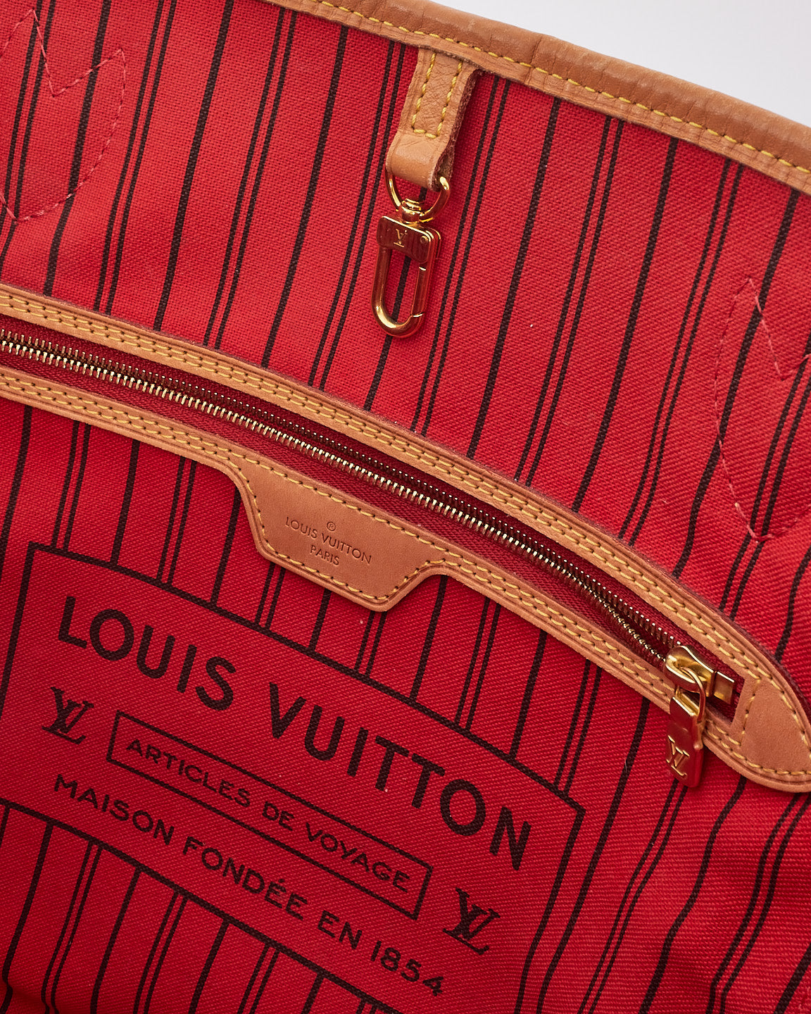 Louis Vuitton Monogram Neverfull MM Tote NO POUCH