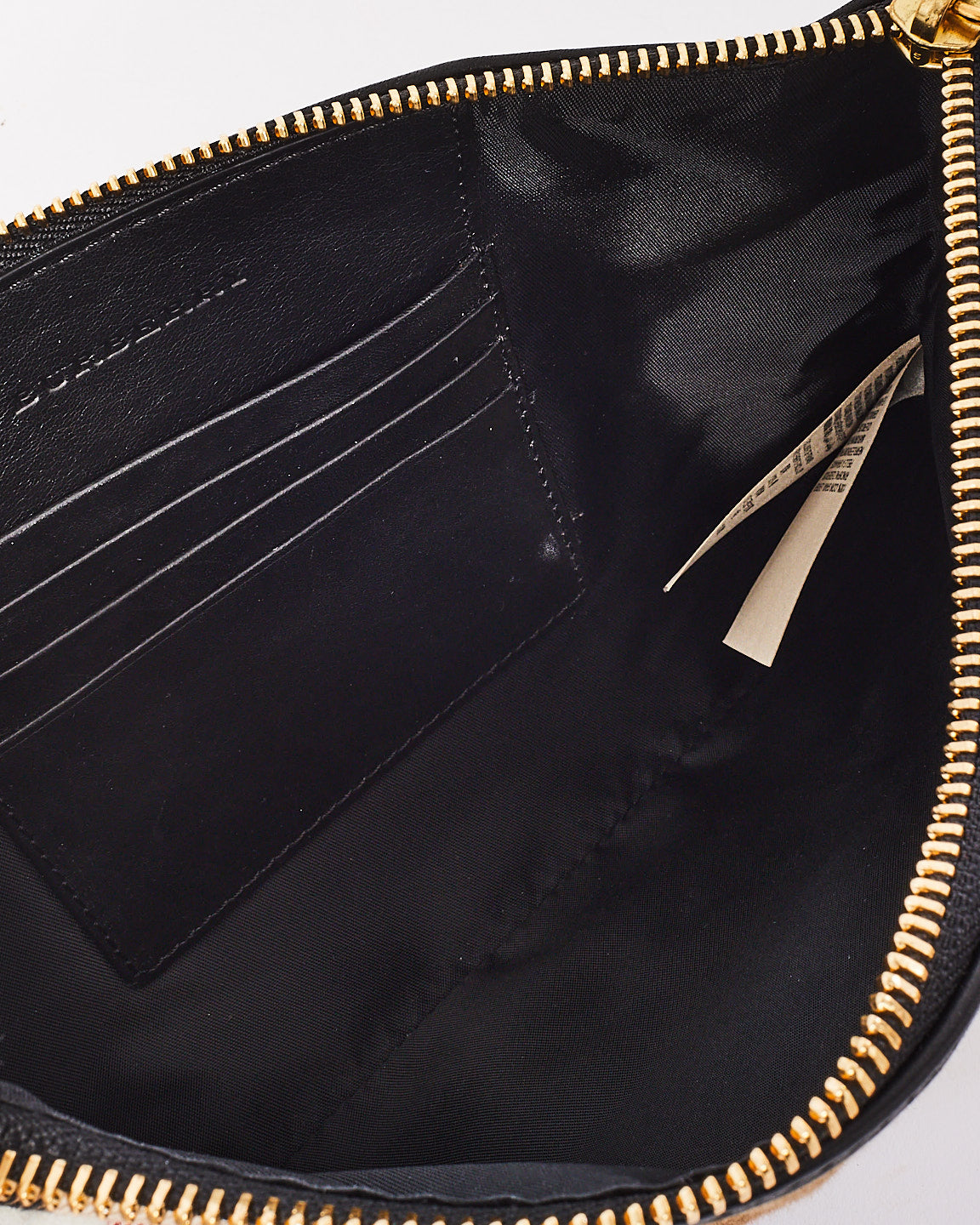 Burberry Classic Plaid Canvas Peyton Crossbody Bag