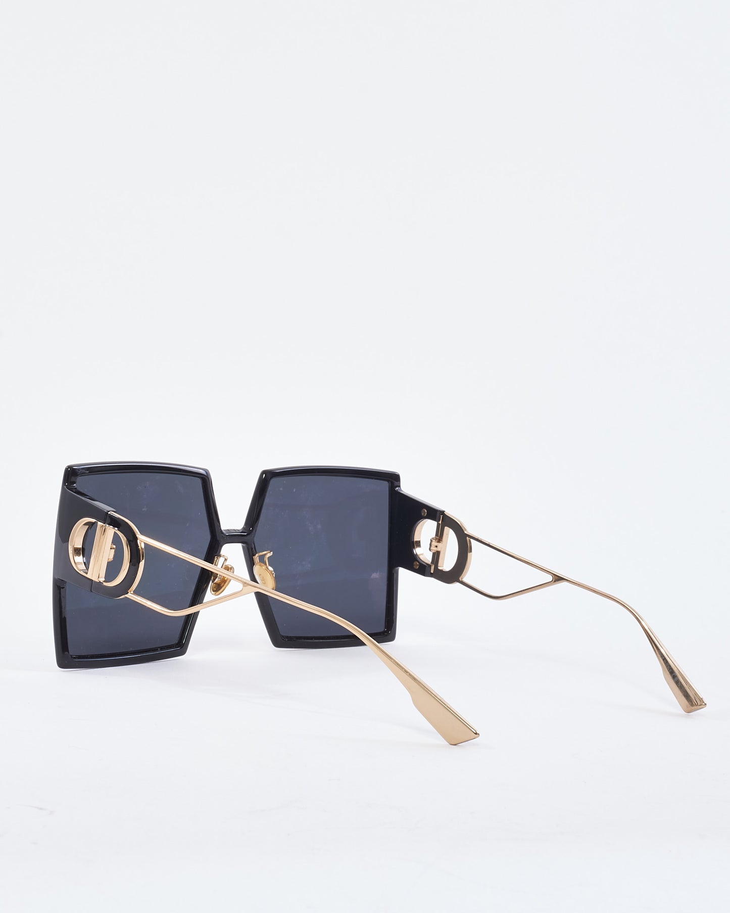 Dior Black GL 3 Oversized Square Frame 30Montaigne Sunglasses