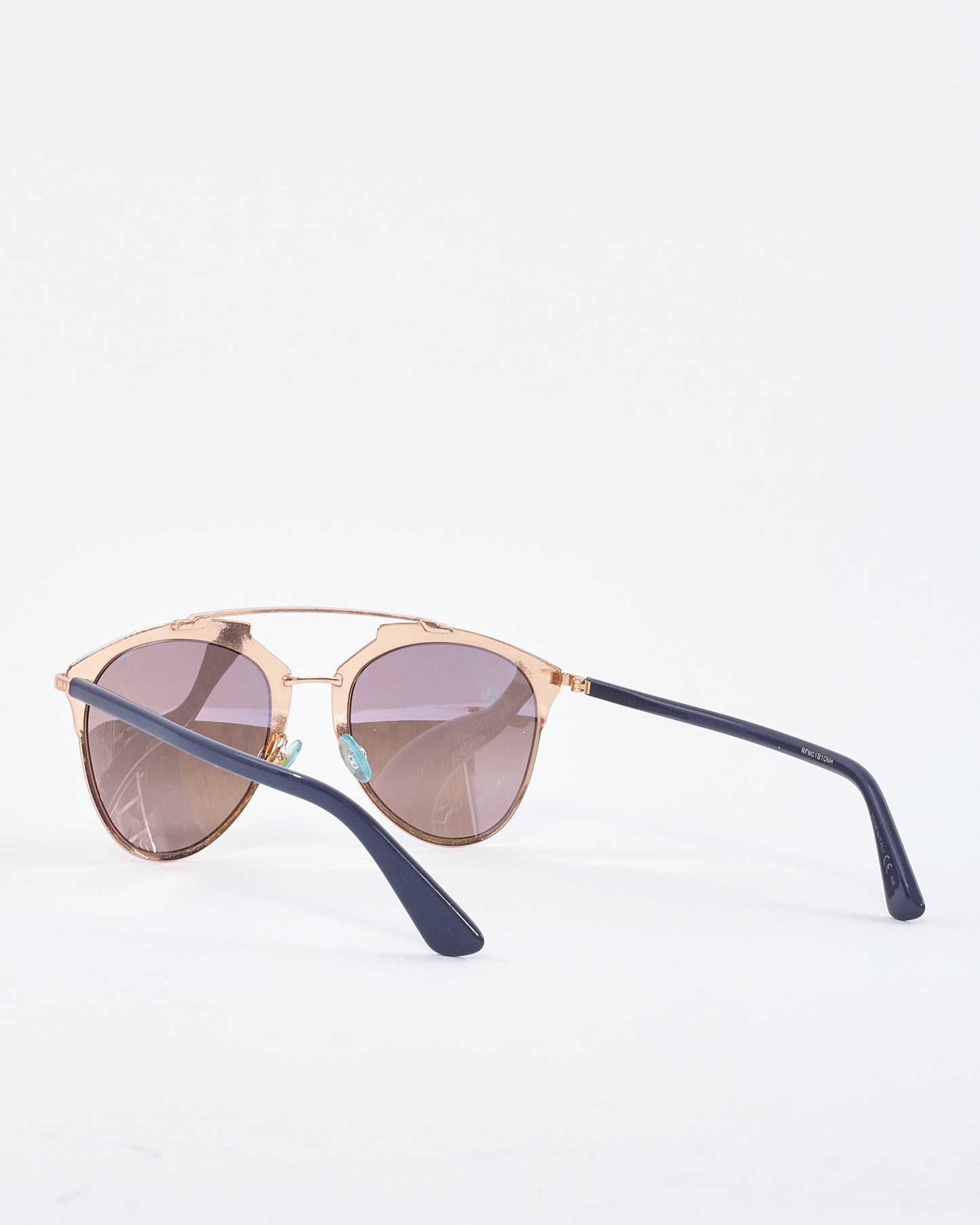 Dior Rose Gold & Blue So Real Sunglasses