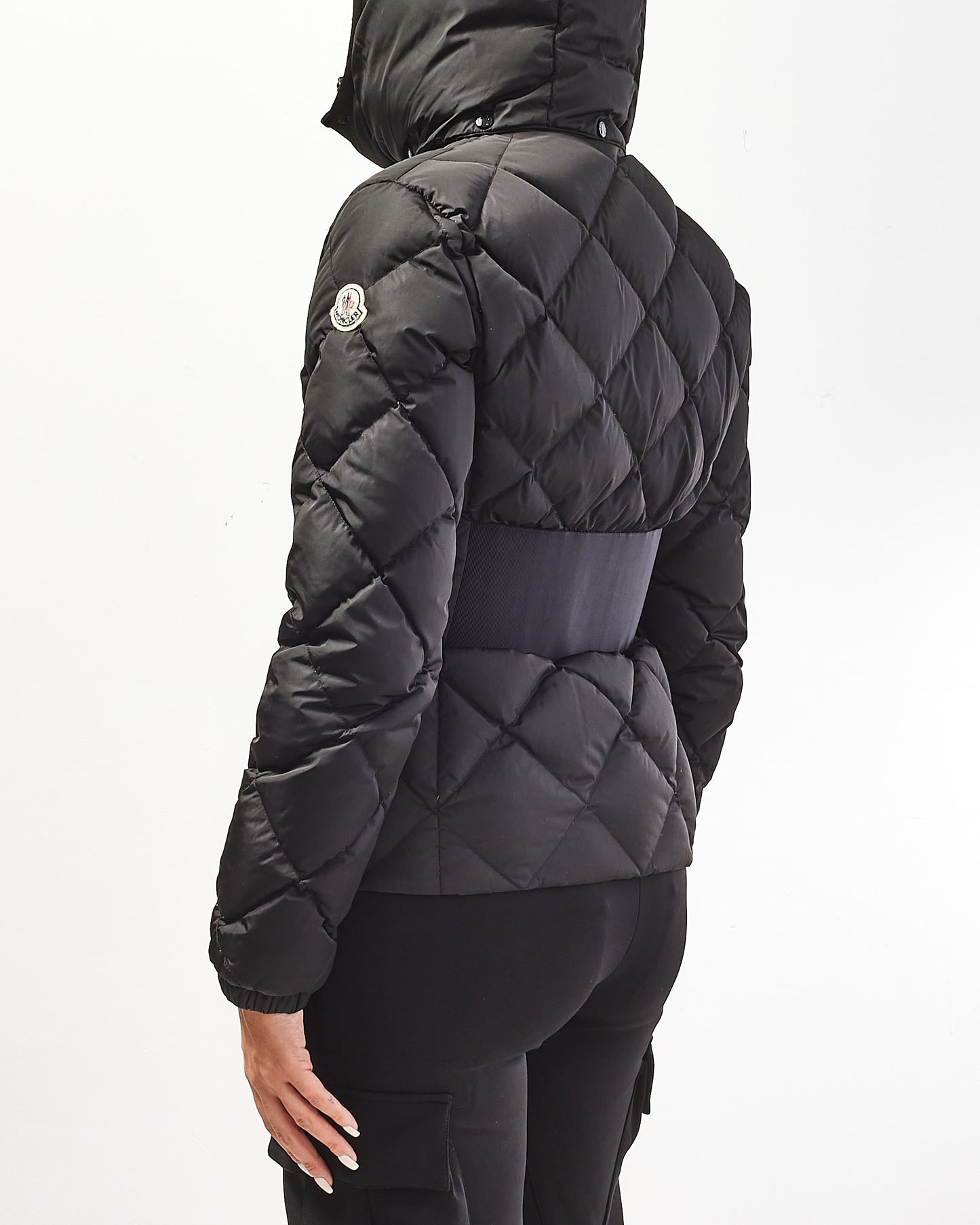 Moncler Black Quilted Down Puffer Jacket - 0