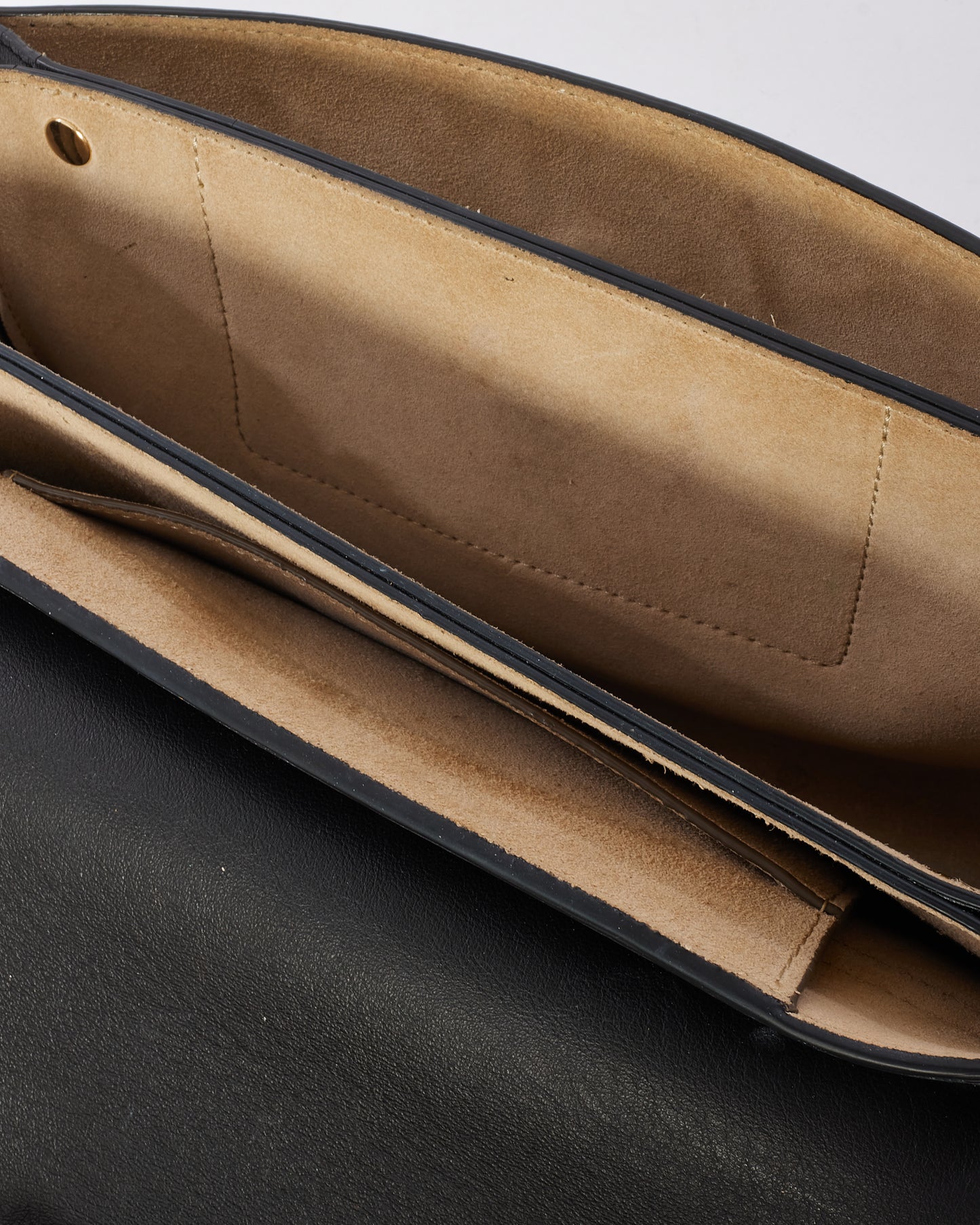 Chloé Black Suede & Leather Faye Crossbody Bag