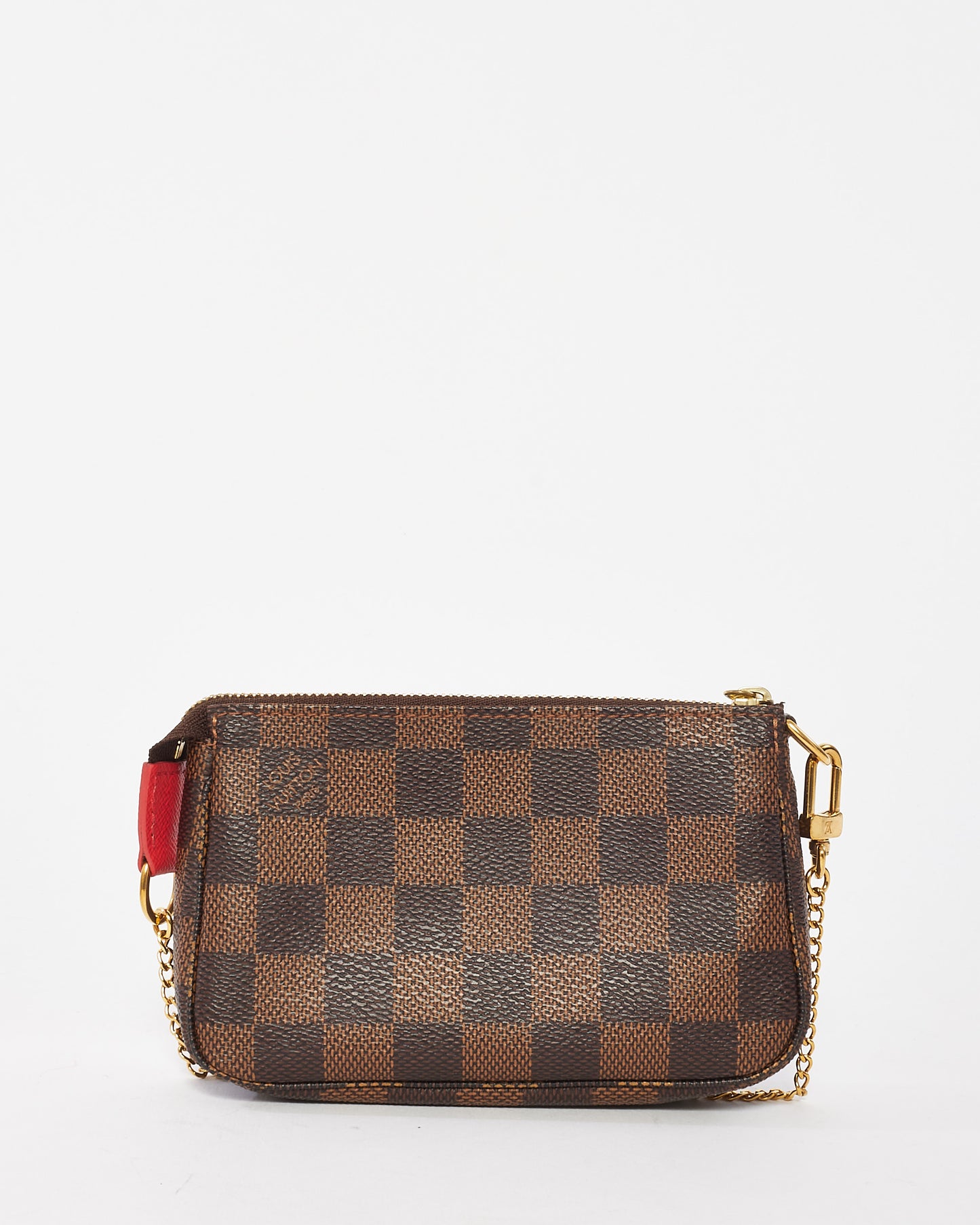 Louis Vuitton Damier Ebene "Illustre Transatlantique" Mini Pochette D'Accessoires