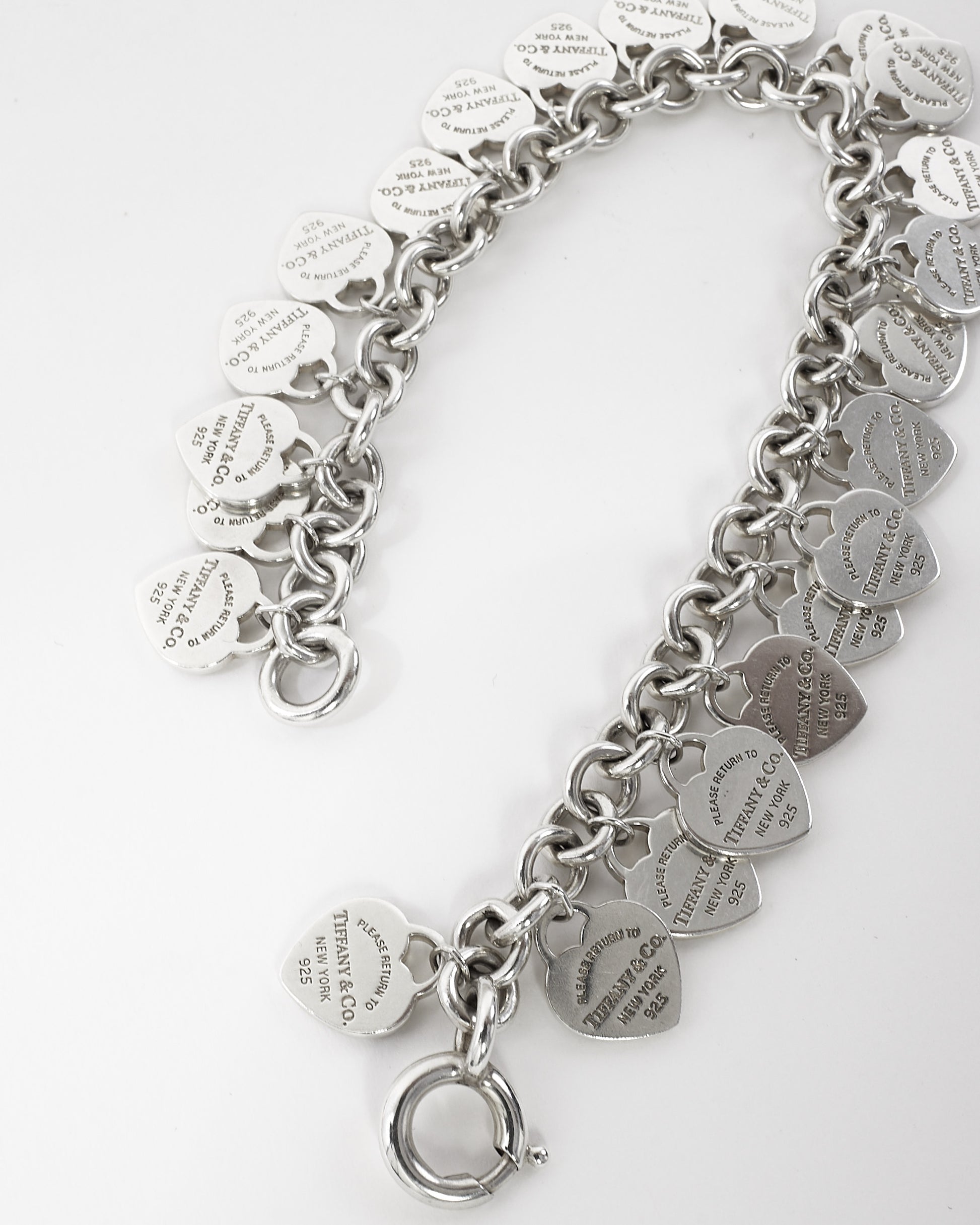 Buy Tiffany Silver Return To Tiffany Multi-Heart Tag