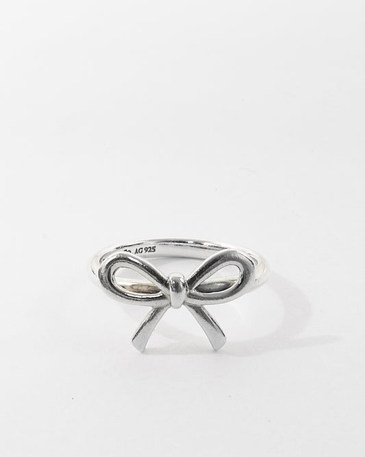 Tiffany & Co. Sterling Silver Bow Ring