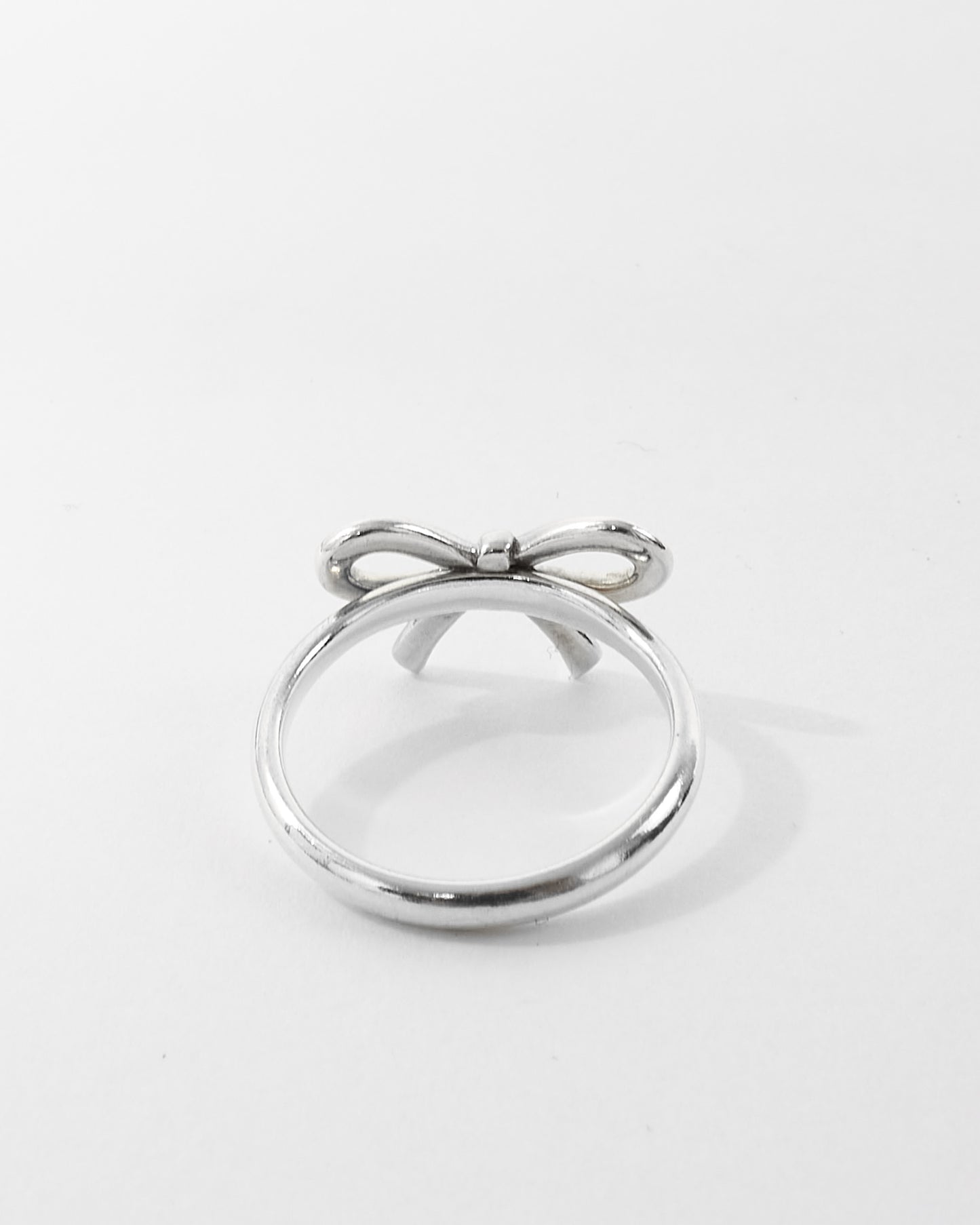 Tiffany & Co. Sterling Silver Bow Ring