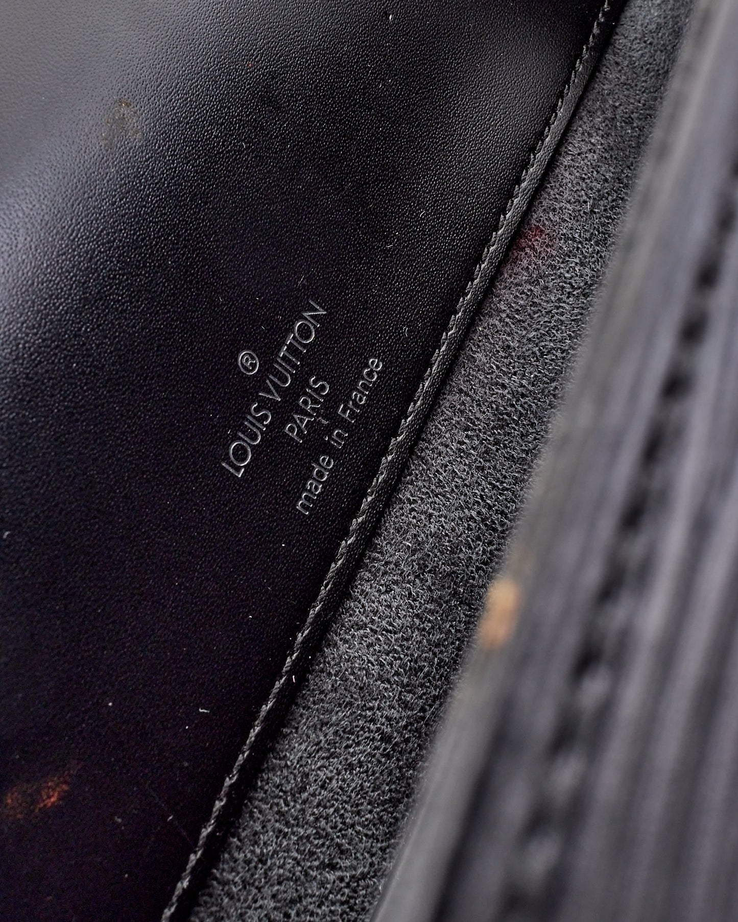 Louis Vuitton Black Epi Leather Nocturne PM Shoulder Bag