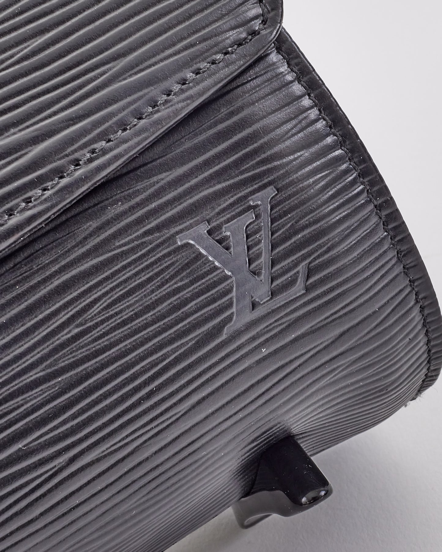 Louis Vuitton Black Epi Leather Nocturne PM Shoulder Bag