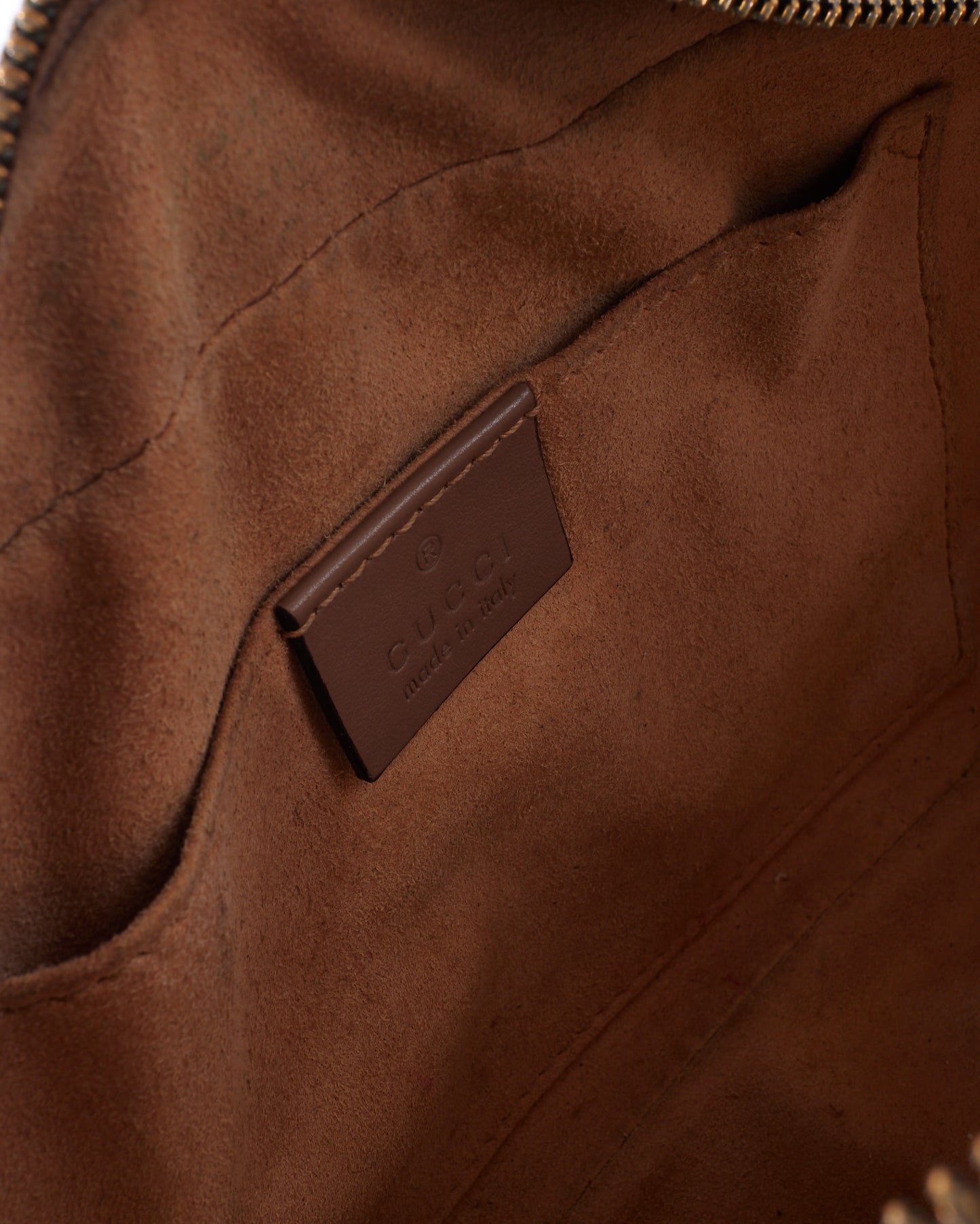 Gucci Dusty Pink Matlassée Leather Small Marmont Camera Bag