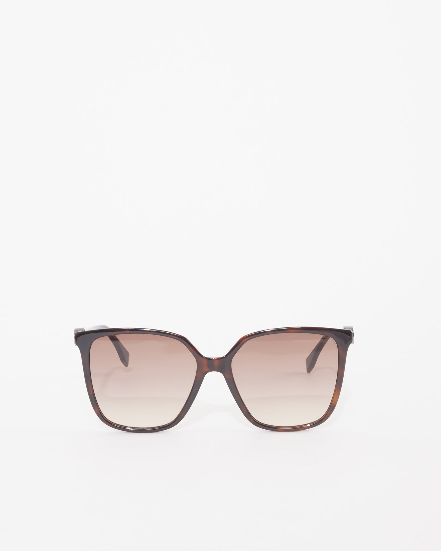 Fendi Black & Tortoise Oversized Square Frame FF0318/S Sunglasses