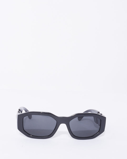 Versace Black & Silver Medusa Detail 4361 Sunglasses