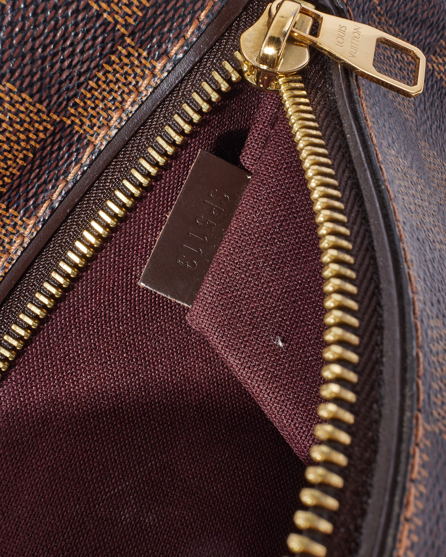 Louis Vuitton Damier Ebene Coated Canvas Hoxton GM Bag