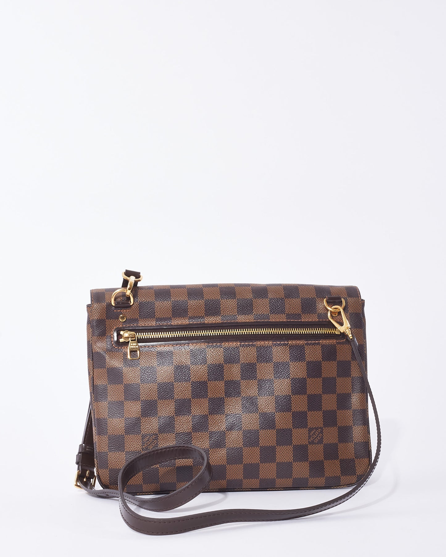 Louis Vuitton Damier Ebene Coated Canvas Hoxton GM Bag