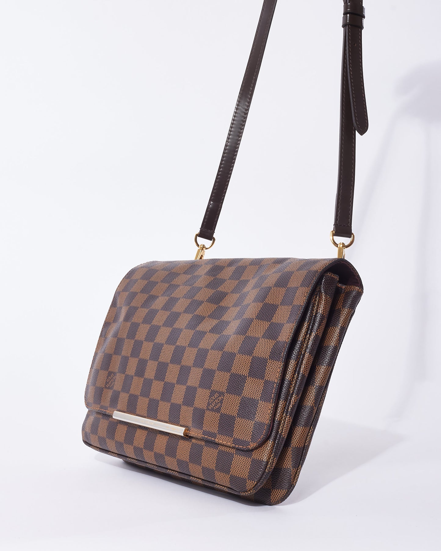 Louis Vuitton Damier Ebene Coated Canvas Hoxton GM Bag