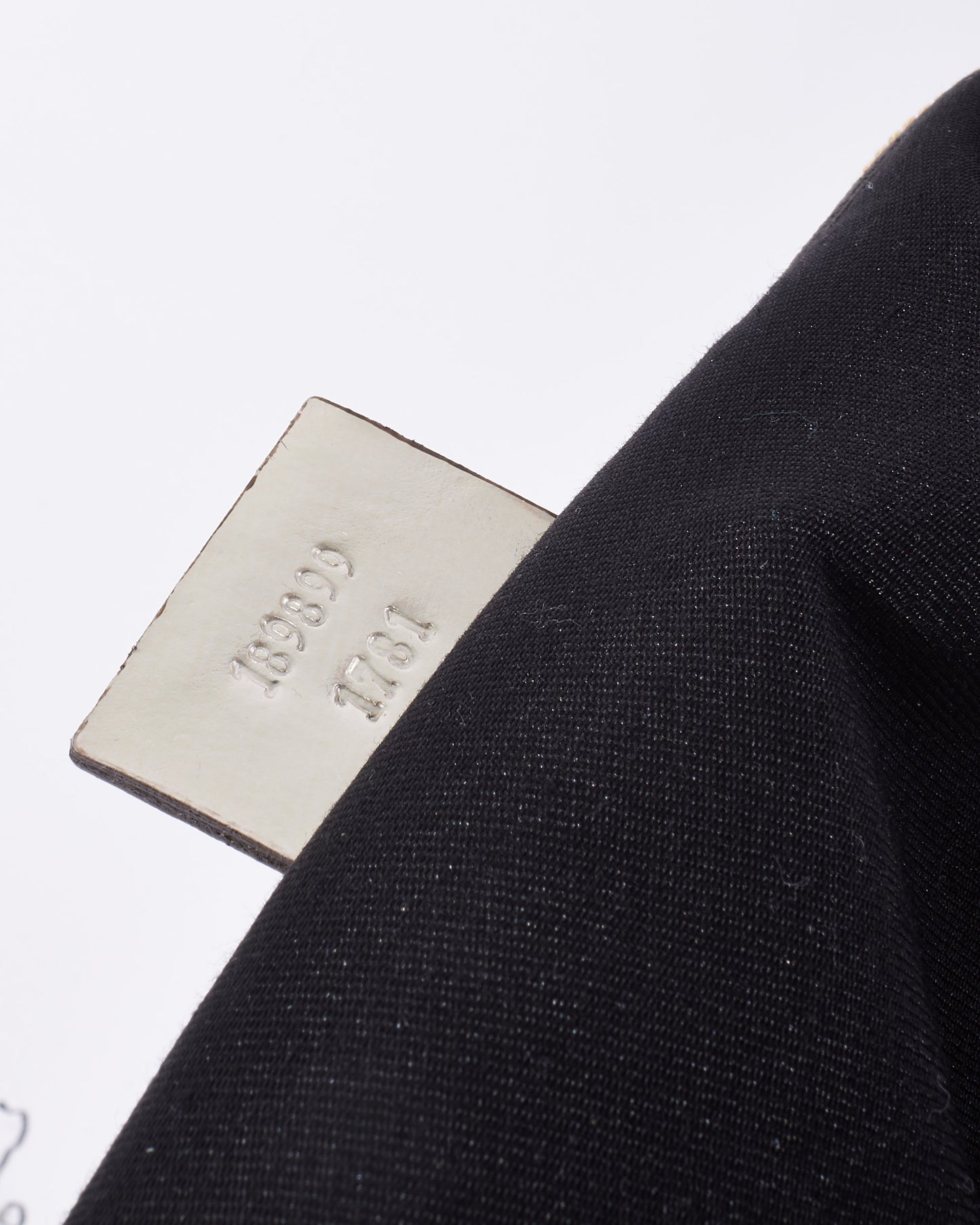 Gucci White Monogram GG Supreme Canvas & Silver Trim Top Handle Bag