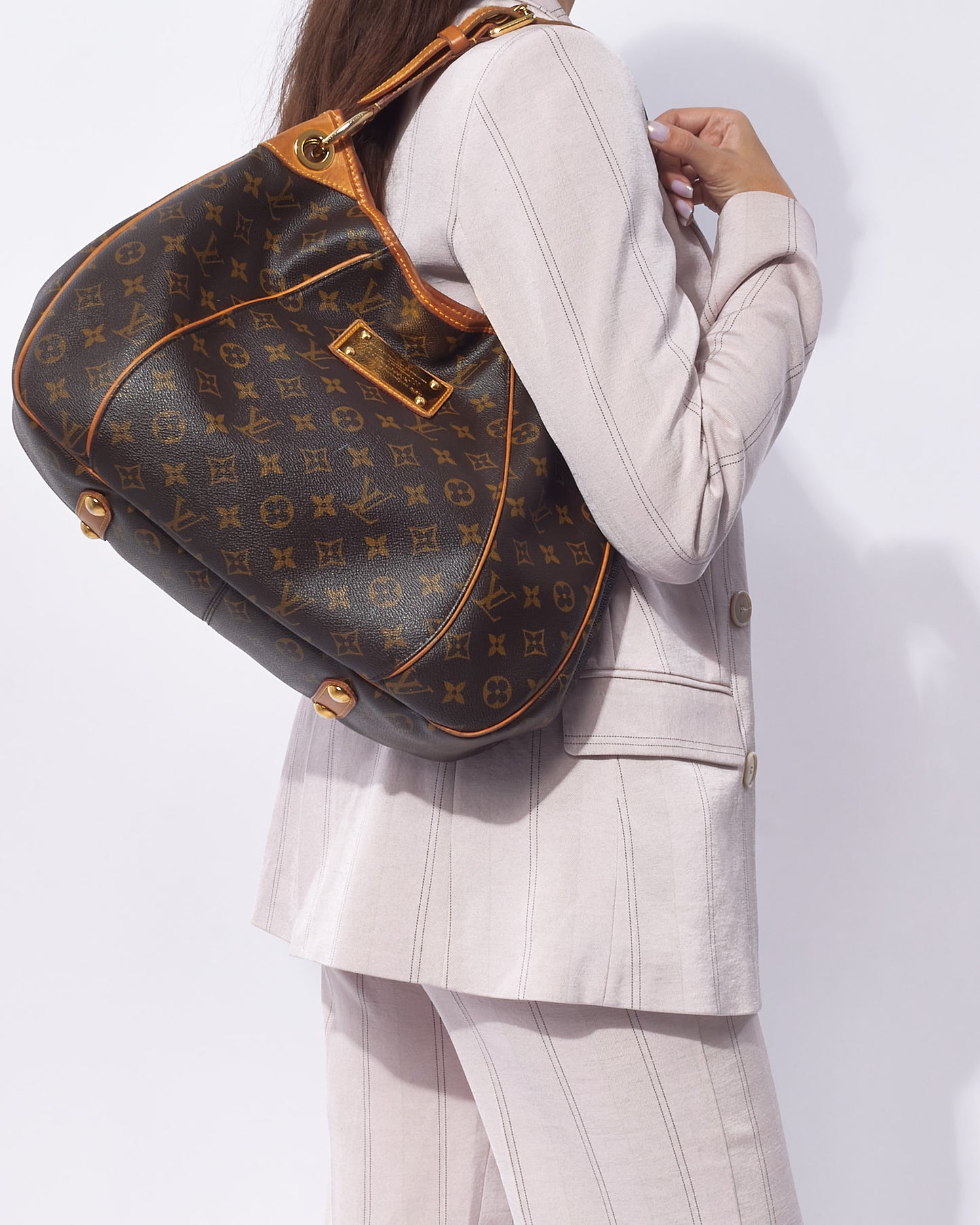 Louis Vuitton Monogram Canvas Galleria MM Shoulder Bag