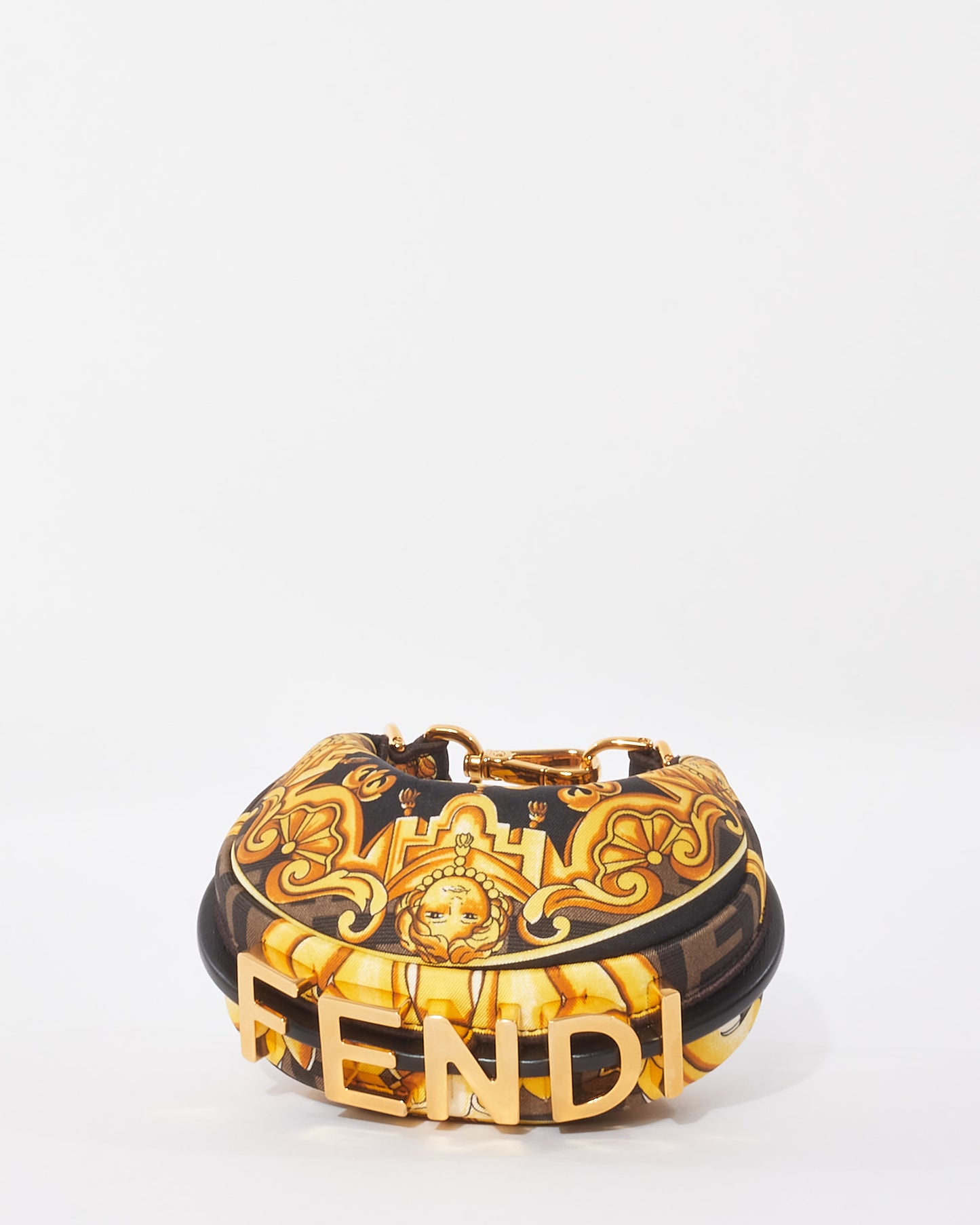 Fendi x Versace Fendace Silk Baroque Nano Fendigraphy Bag