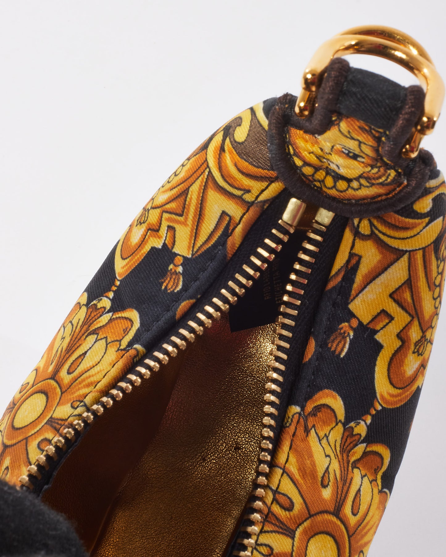 Fendi x Versace Fendace Silk Baroque Nano Fendigraphy Bag