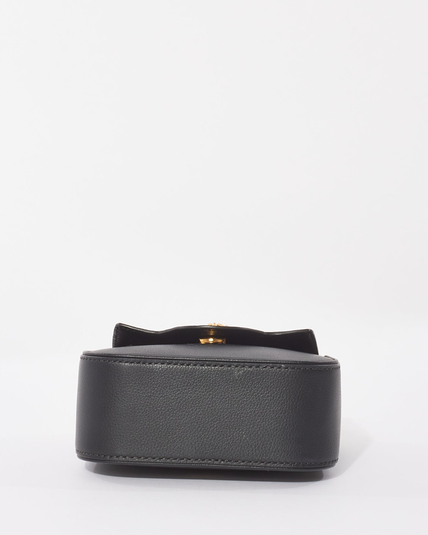 Versace Black Leather "La Medusa" Mini Bag