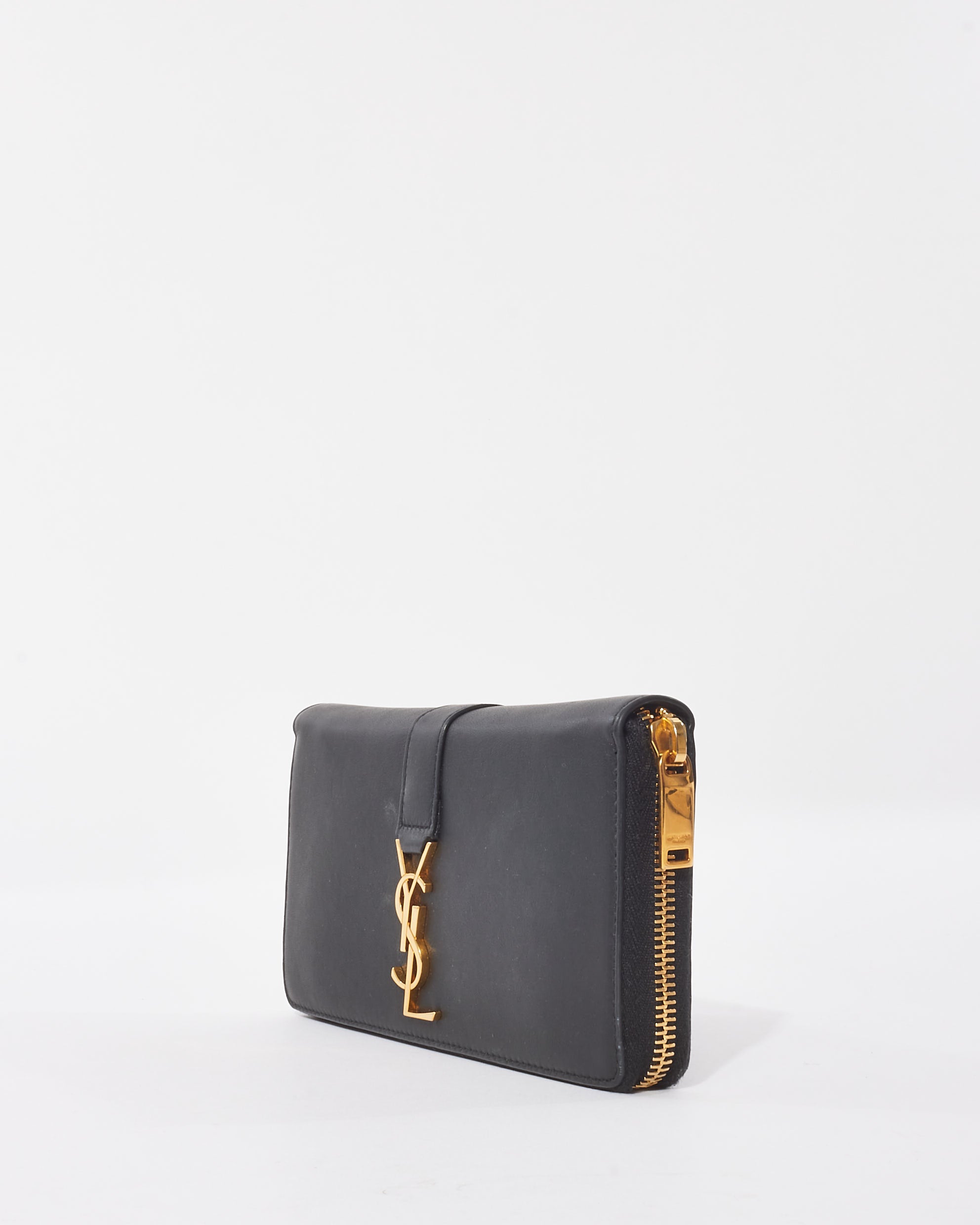 新品 サンローラン SAINT LAURENT 長財布 ZIP AROUND WALLET ブラック サンローラン SAINT LAURENT 二つ折り長財布 レディース 長財布