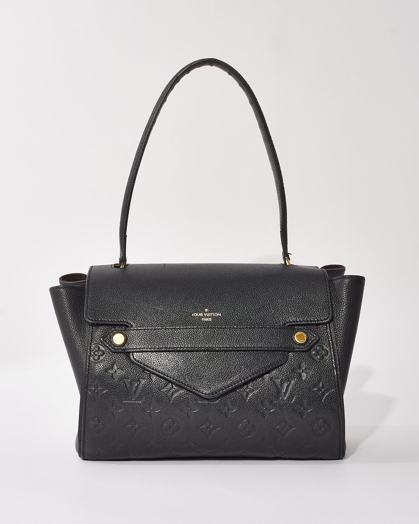 Louis Vuitton Black Monogram Empreinte Leather Trocadero Shoulder Bag