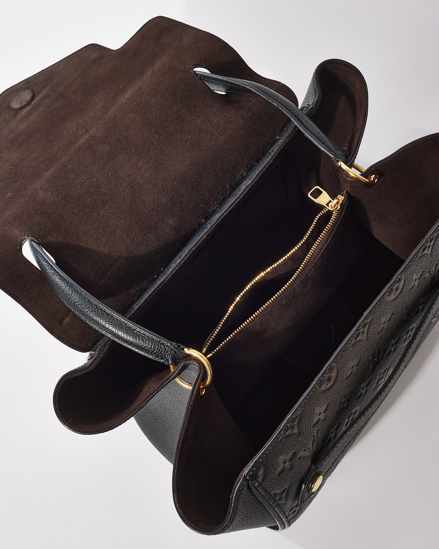 Louis Vuitton Black Monogram Empreinte Leather Trocadero Shoulder Bag