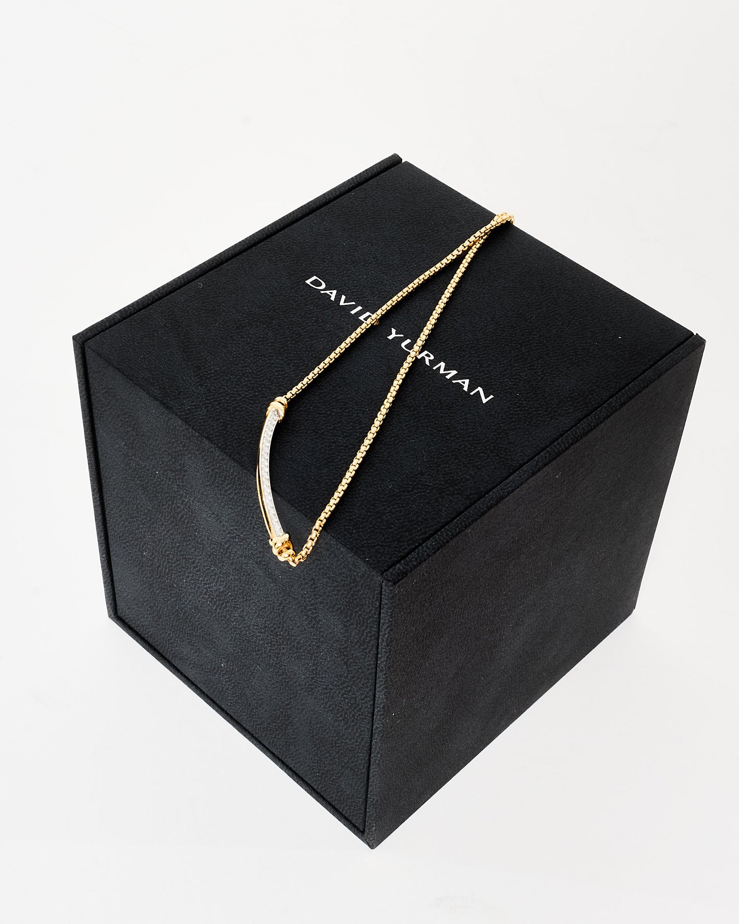 David Yurman 18K Gold & Diamond Helena Necklace