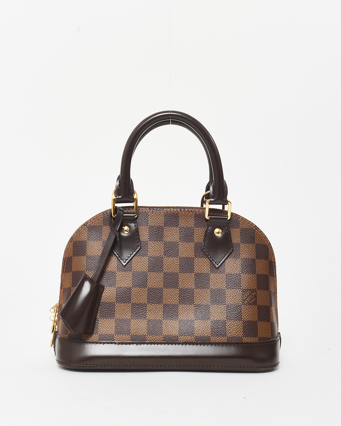 Louis Vuitton Damier Ebene Coated Canvas Alma BB Bag
